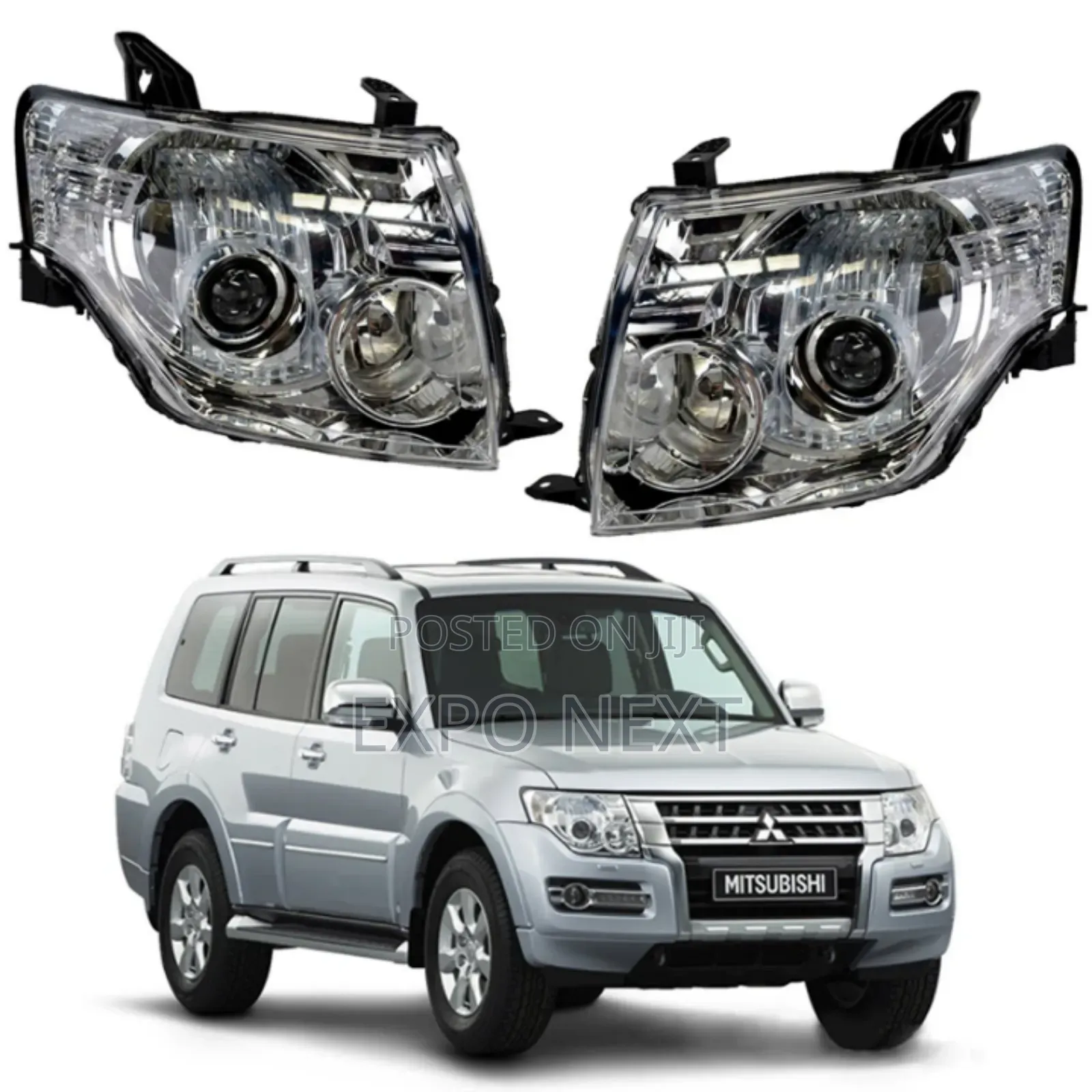 Head Light Mitsubishi Pajero Montero 2007 - 2014