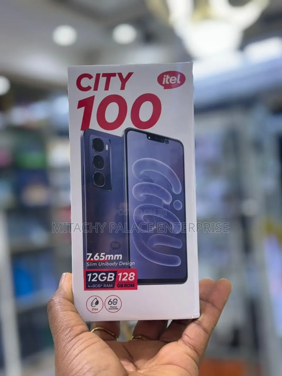 New Itel City 100 128 GB Gray