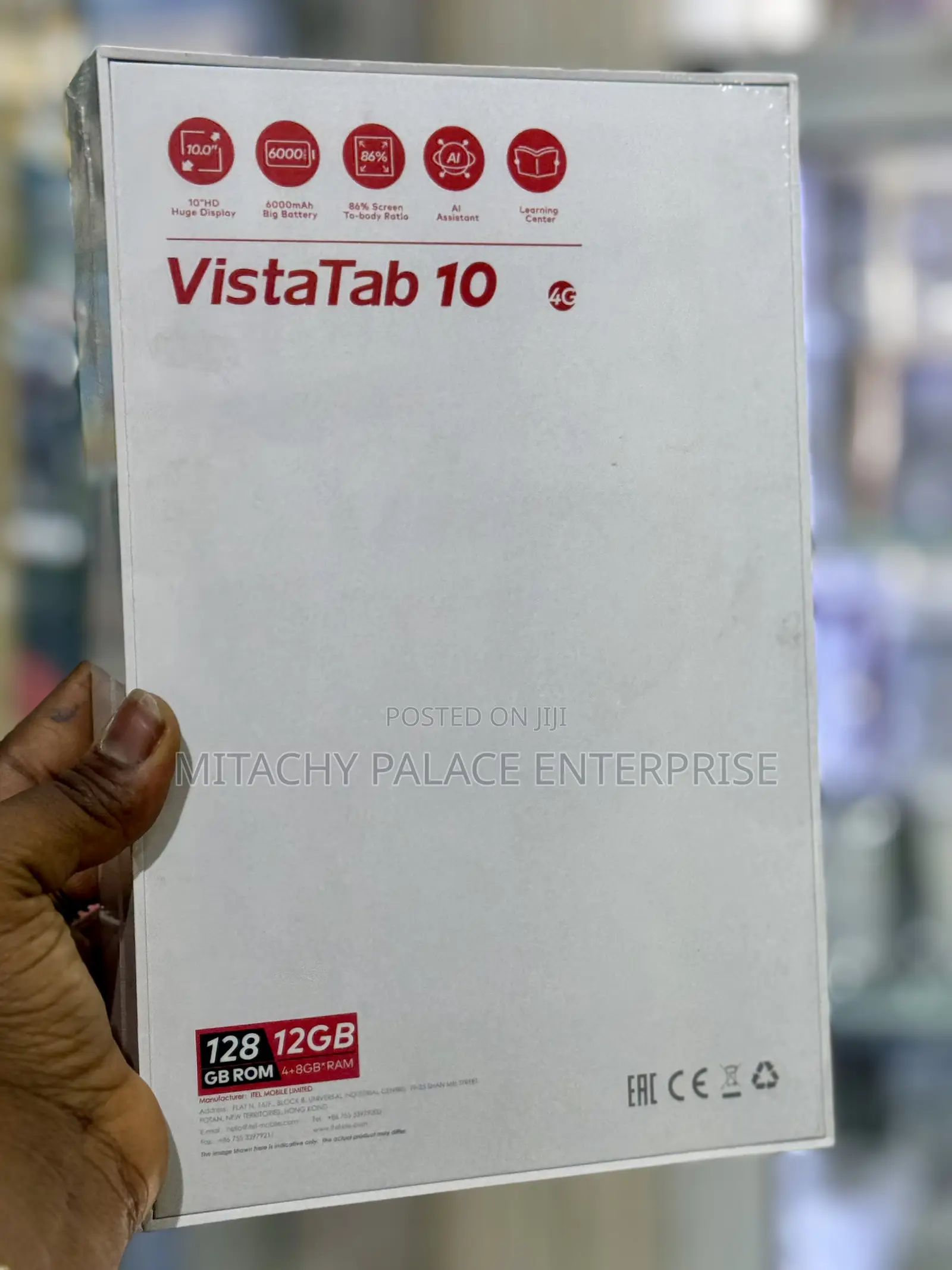 New Itel VistaTab 10 mini 128 GB Gray