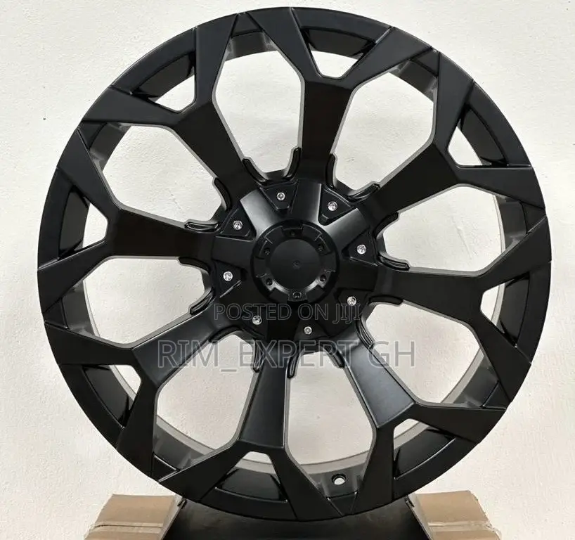 F-150 And Dodge Ram All Black Rim 20 Off Road