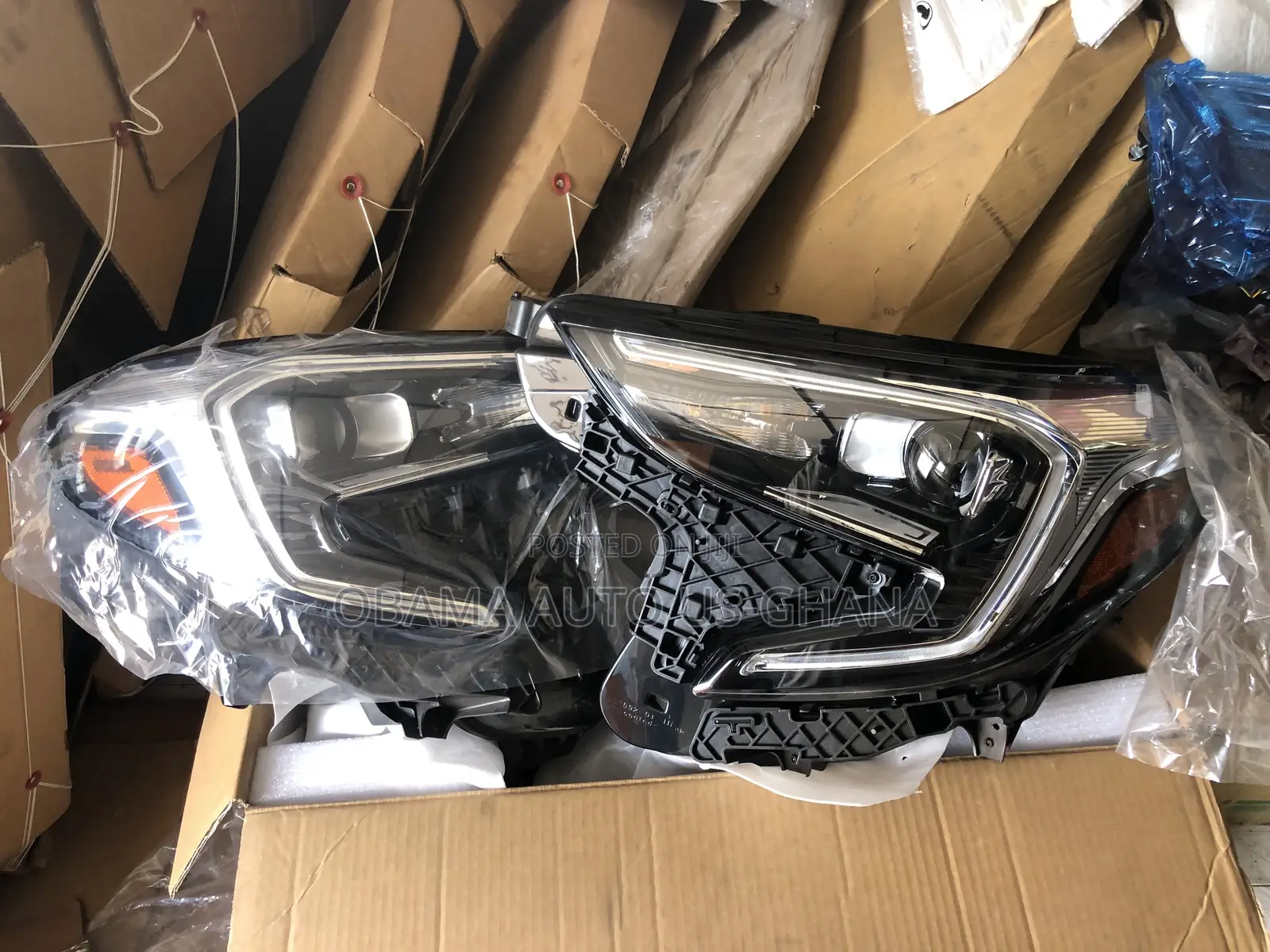 GMC Terrain 2018 2019 2020 2021 Headlight Led Head Light With Booster