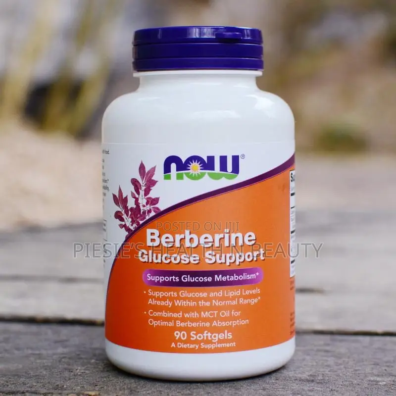 Now Berberine Glucose Support 90 Softgels