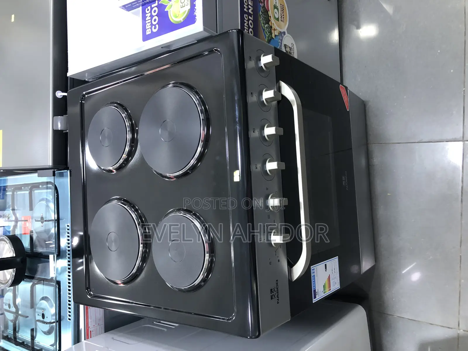 Nasco Fresh Full Electric Cooker With 4burners Available