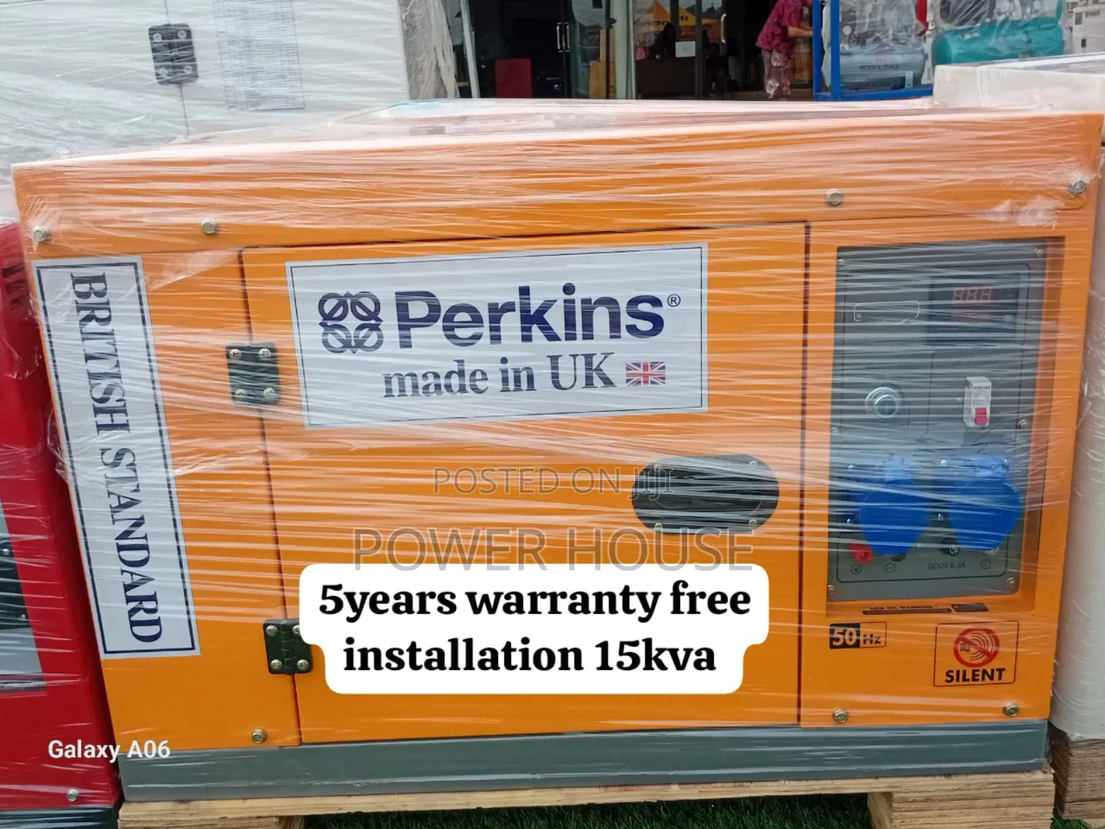 Nobel Forge Perkins Diesel Engine 15kva 16500watts 15kva