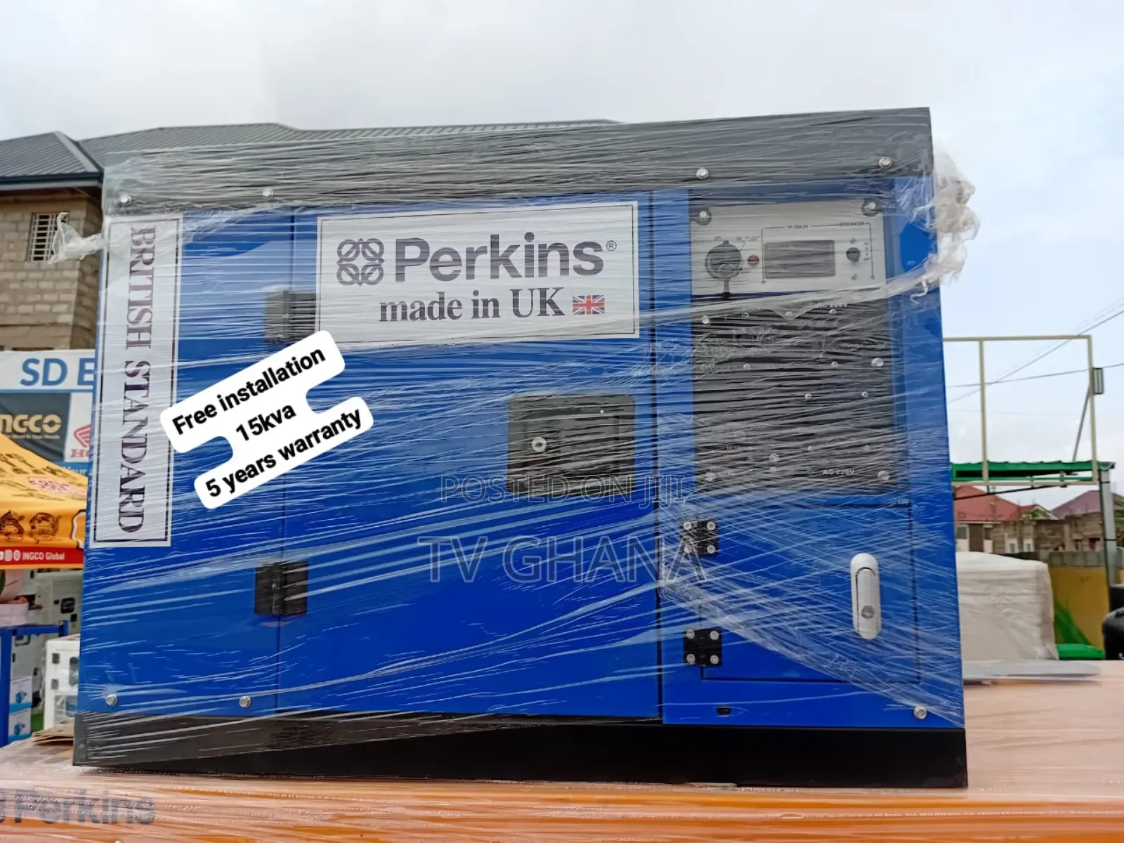 Ampcorex 15kva Silent Perkins 15kva Diesel