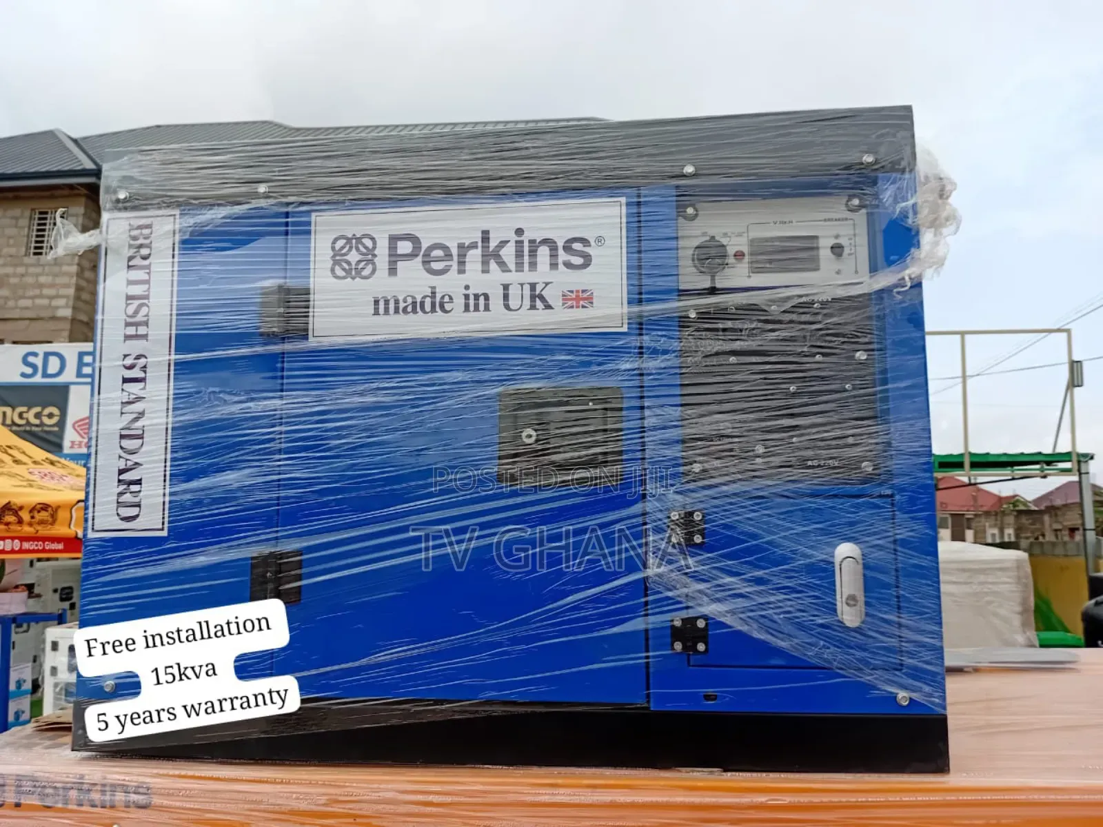 Majesticsource 15kva Silent Perkins 15kva Diesel