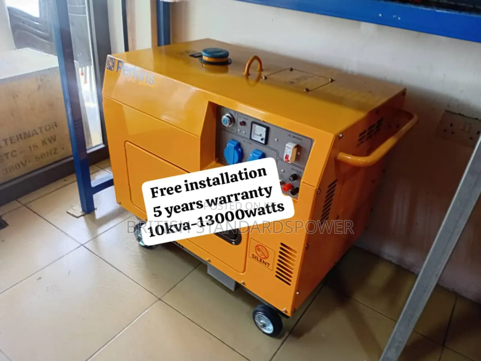 Air Cooled 10kva Silent Diesel Power Unit 10kva