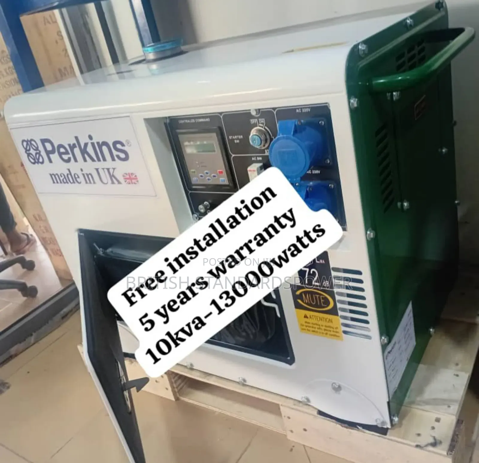 Commercial Scale 10kva Silent Diesel Generator Silent