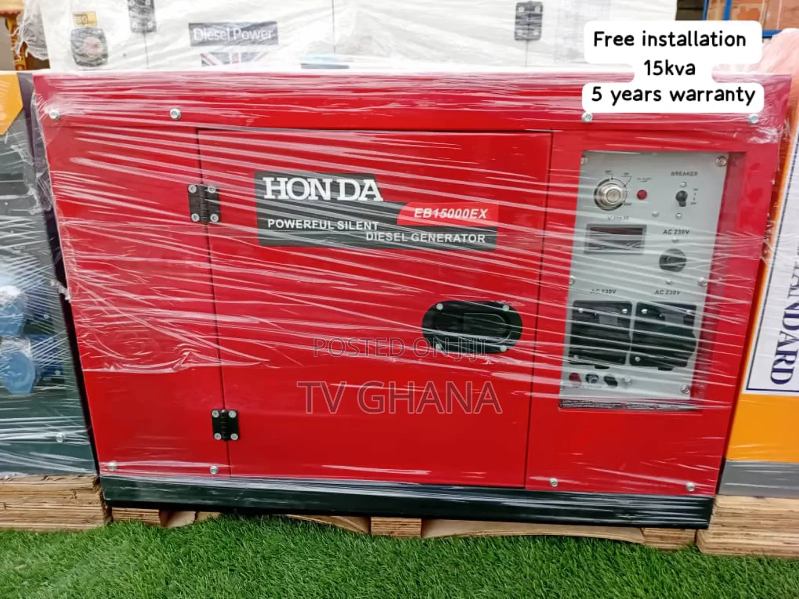 Powerline 15kva Silent Honda 15kva Diesel