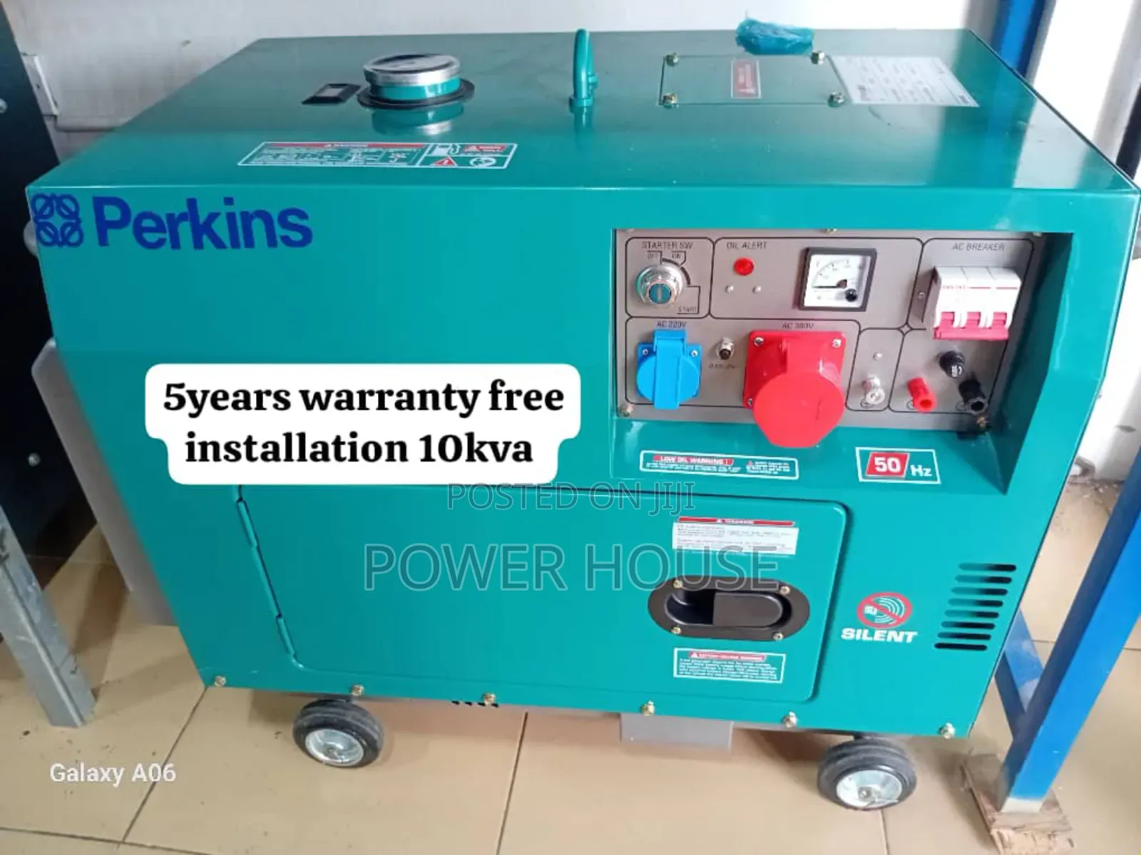 Onyx Reserve Perkins Generator 10kv 13000watts 10kva 13000w