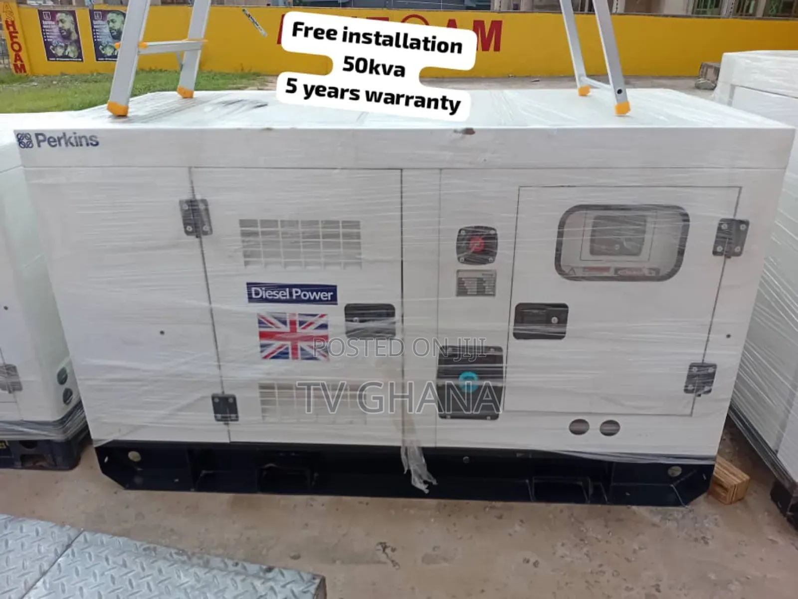 Corevoltx 50kva Silent Perkins 50kva Diesel