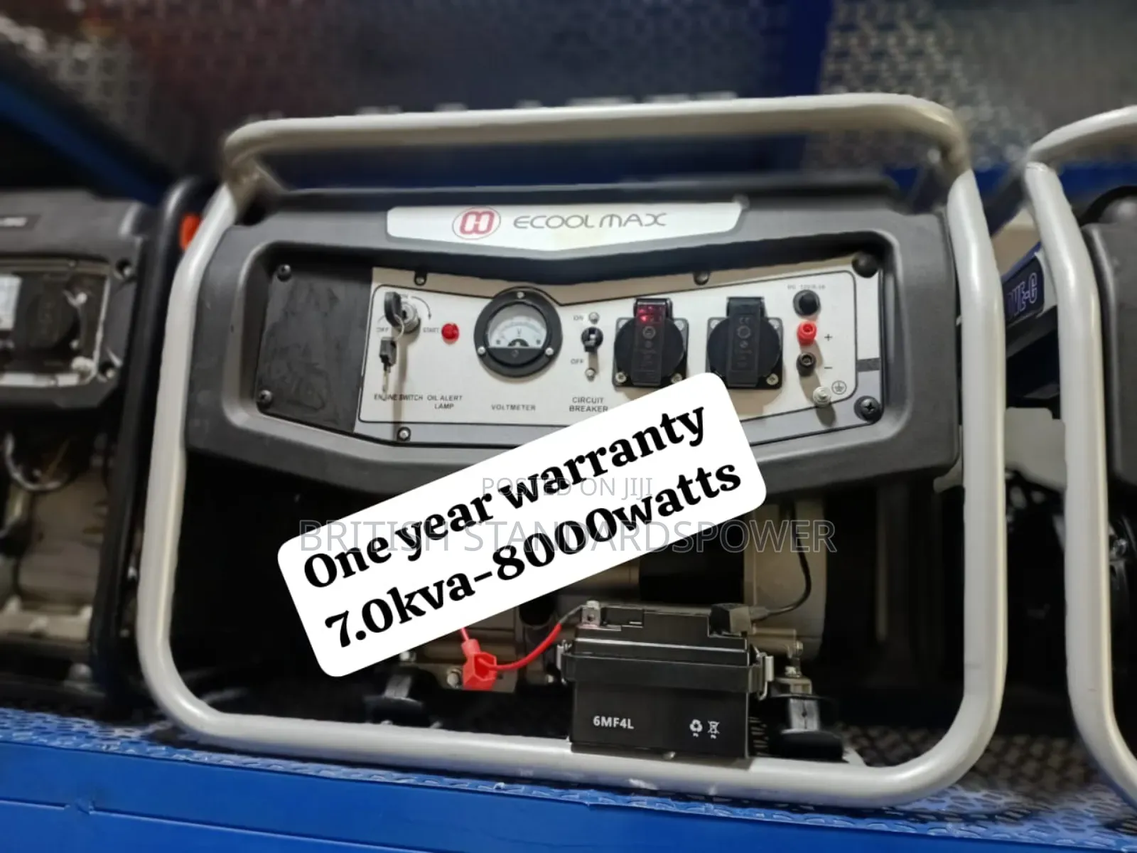 Redundant Power 7.0kva Petrol Generator 7.0kva