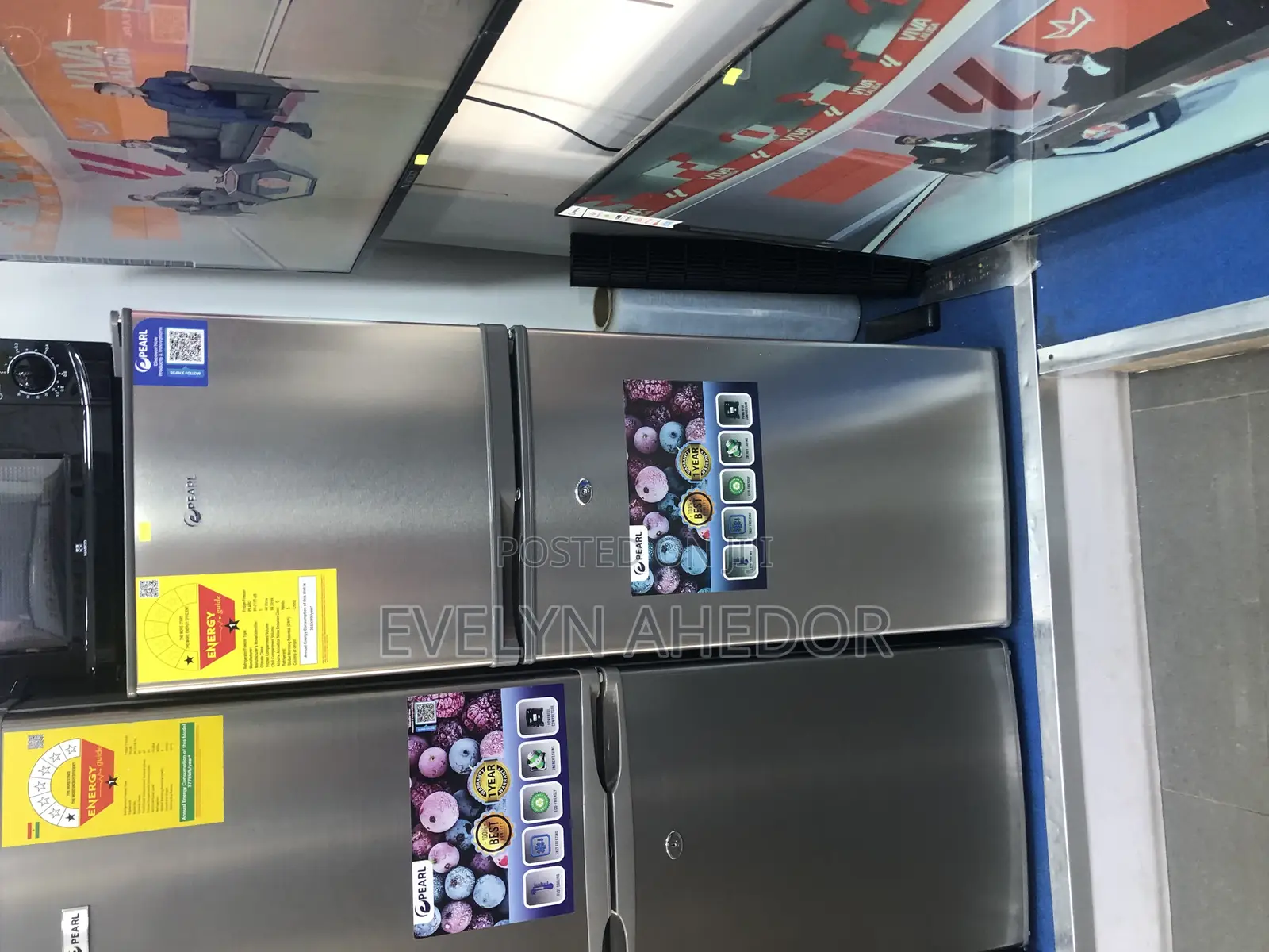 Original and Strong Compressor Pearl Double Door Fridge 138