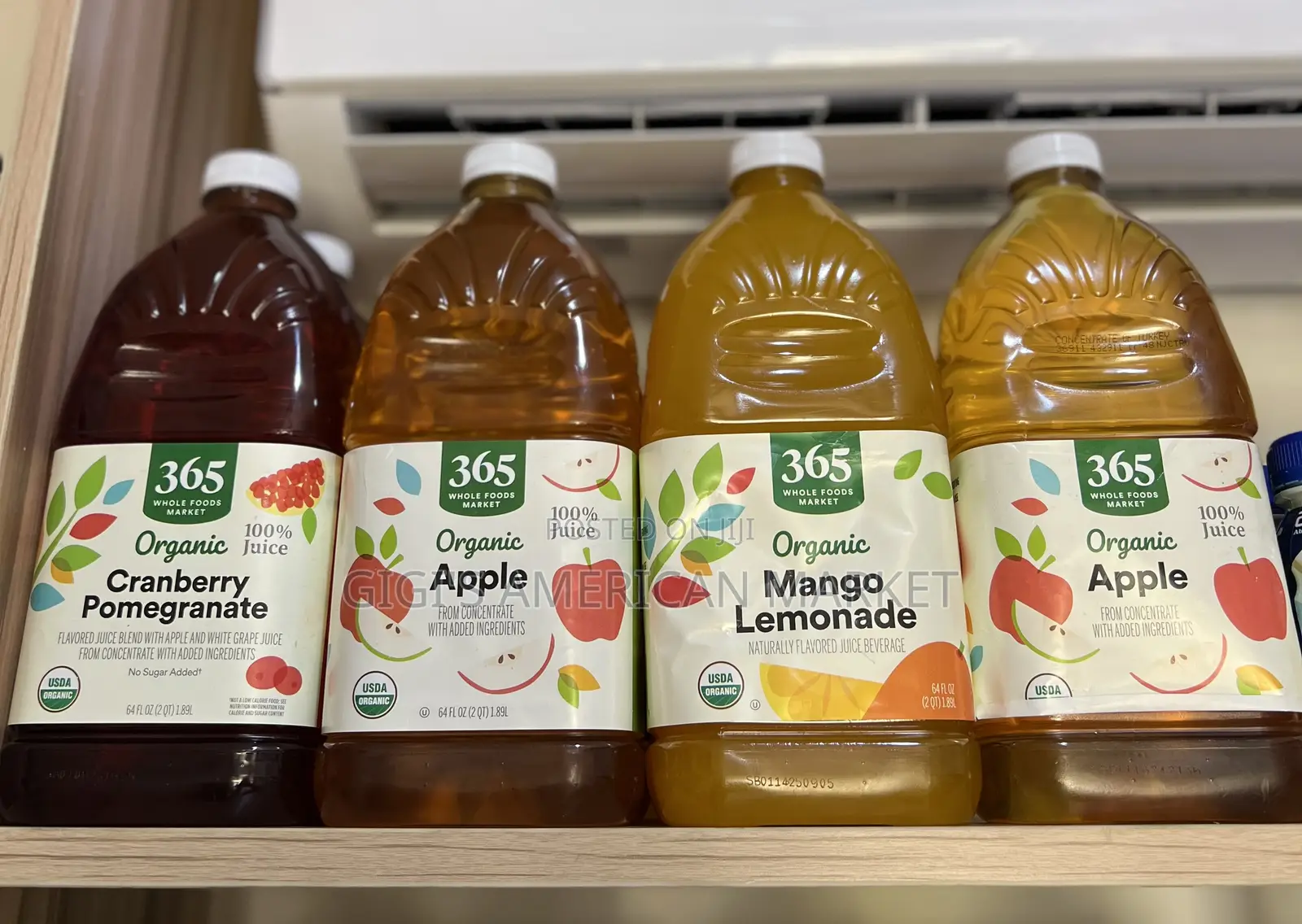 365 Organic Juices From Whole Foods