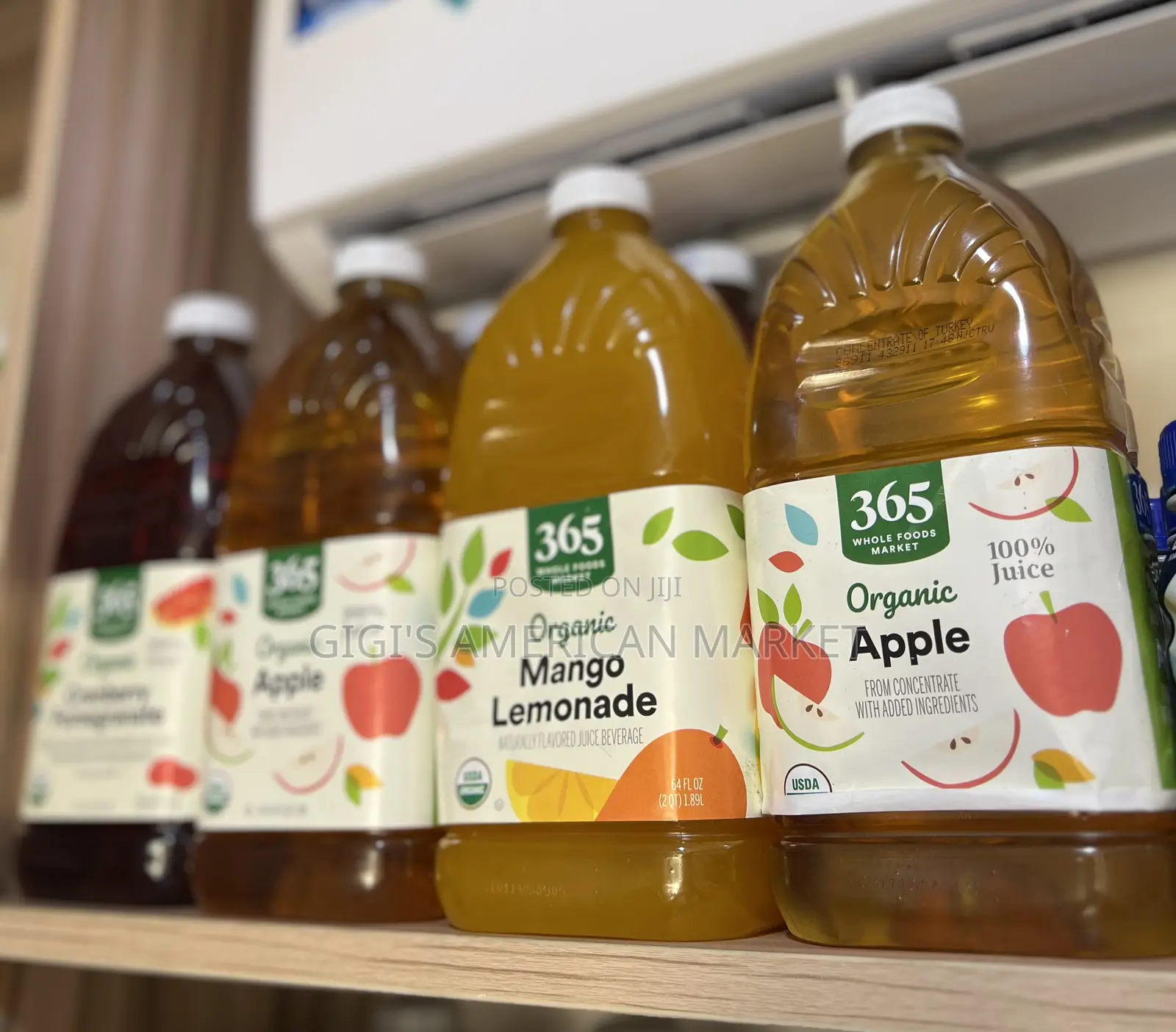 365 Organic Juices From Whole Foods