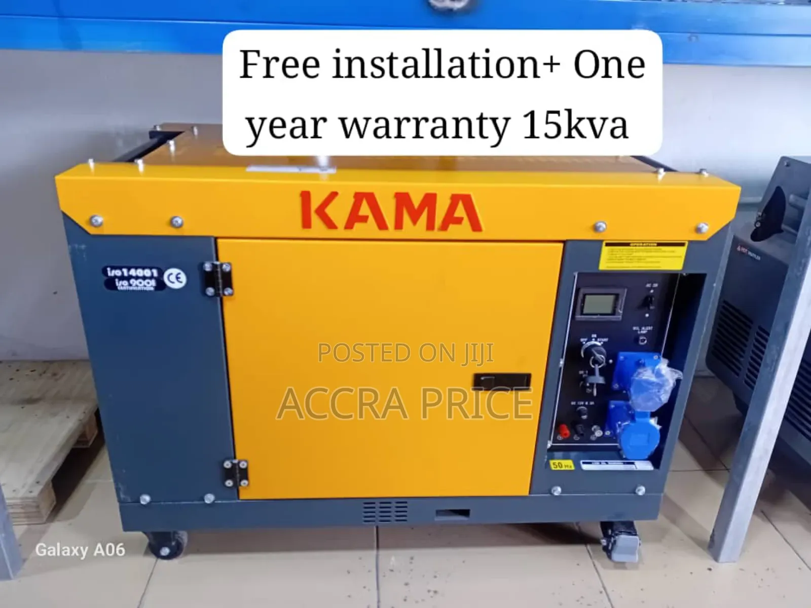 Powering Progress 100kva Kama Diesel 15kva Genset 15kw