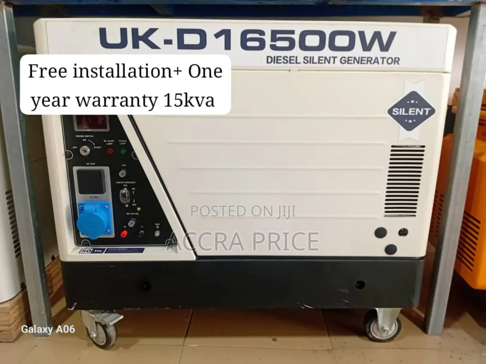 Powering Progress 15kva Uk-D Diesel 15kva Genset 16.5kw