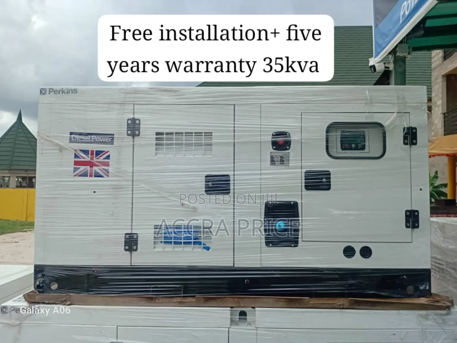 Powering Progress 35kva Perkins Diesel 35kva Genset 30kw