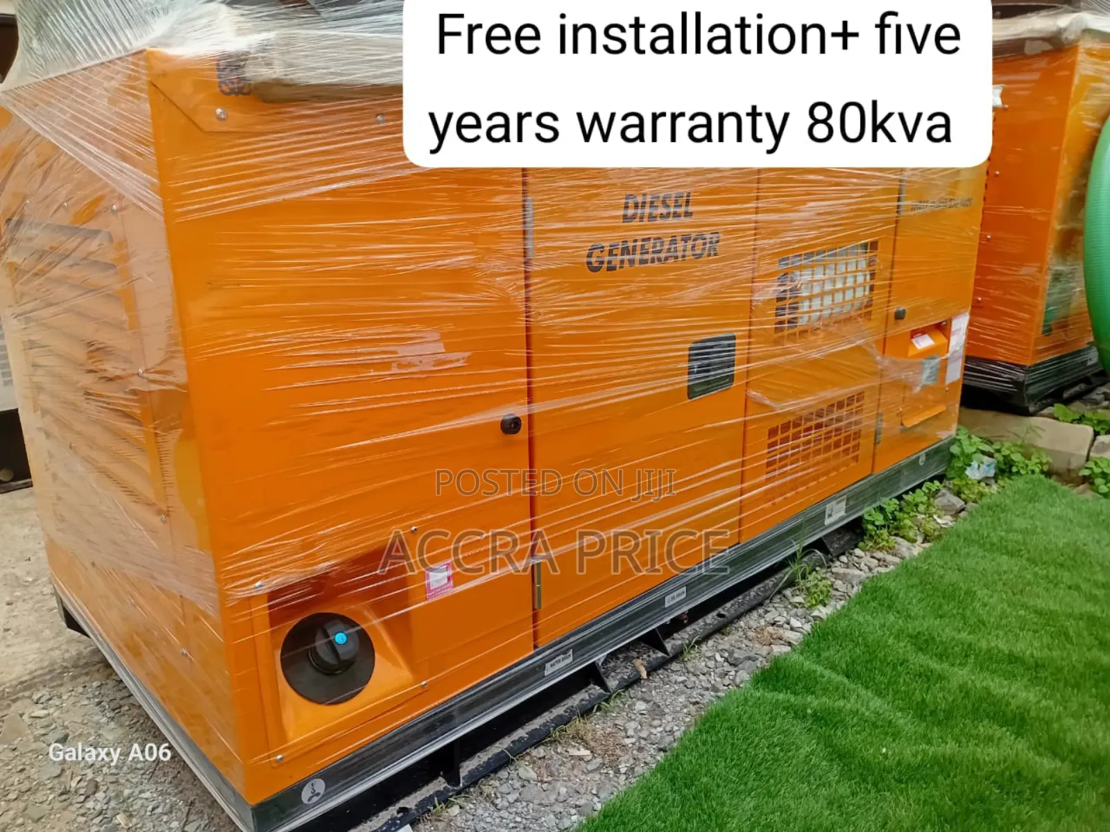 Powering Progress 80kva Perkins Diesel 80kva Genset 70kw
