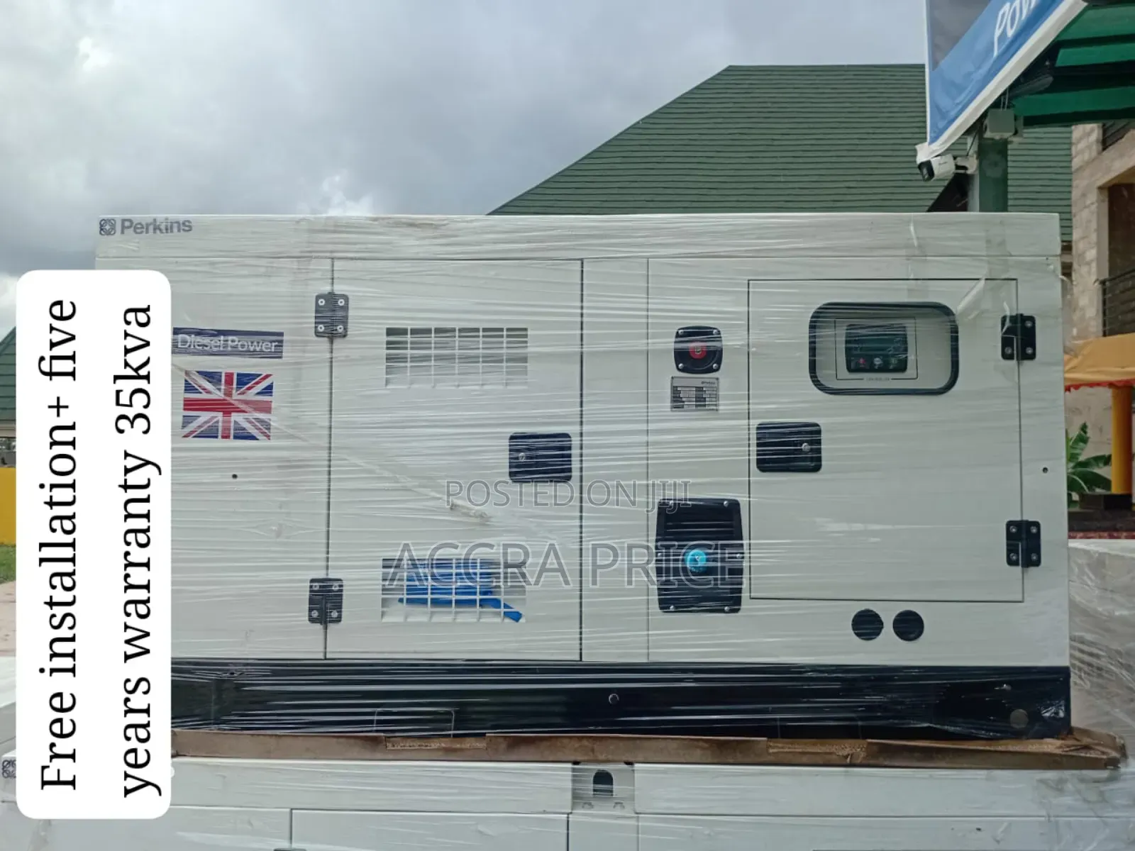 Efficient Energy Power 30kw Diesel Perkins Generator 30kw