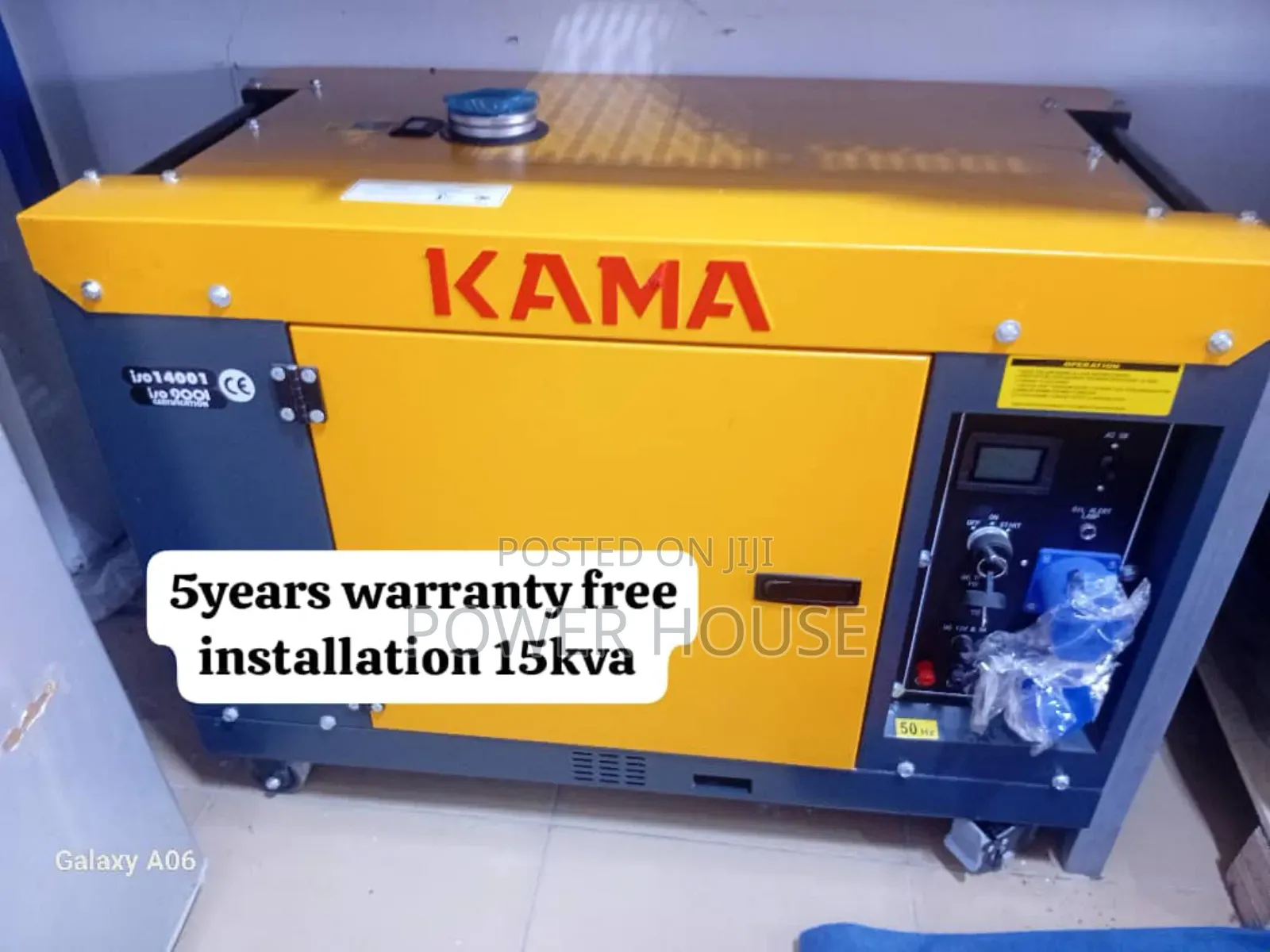 Phoenix Source Kama Generator 15kva 16500watts 15kva