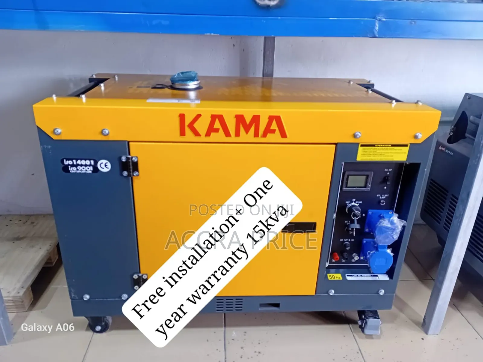 Power Without Compromise 15kva Kama Diesel Gen 15kva