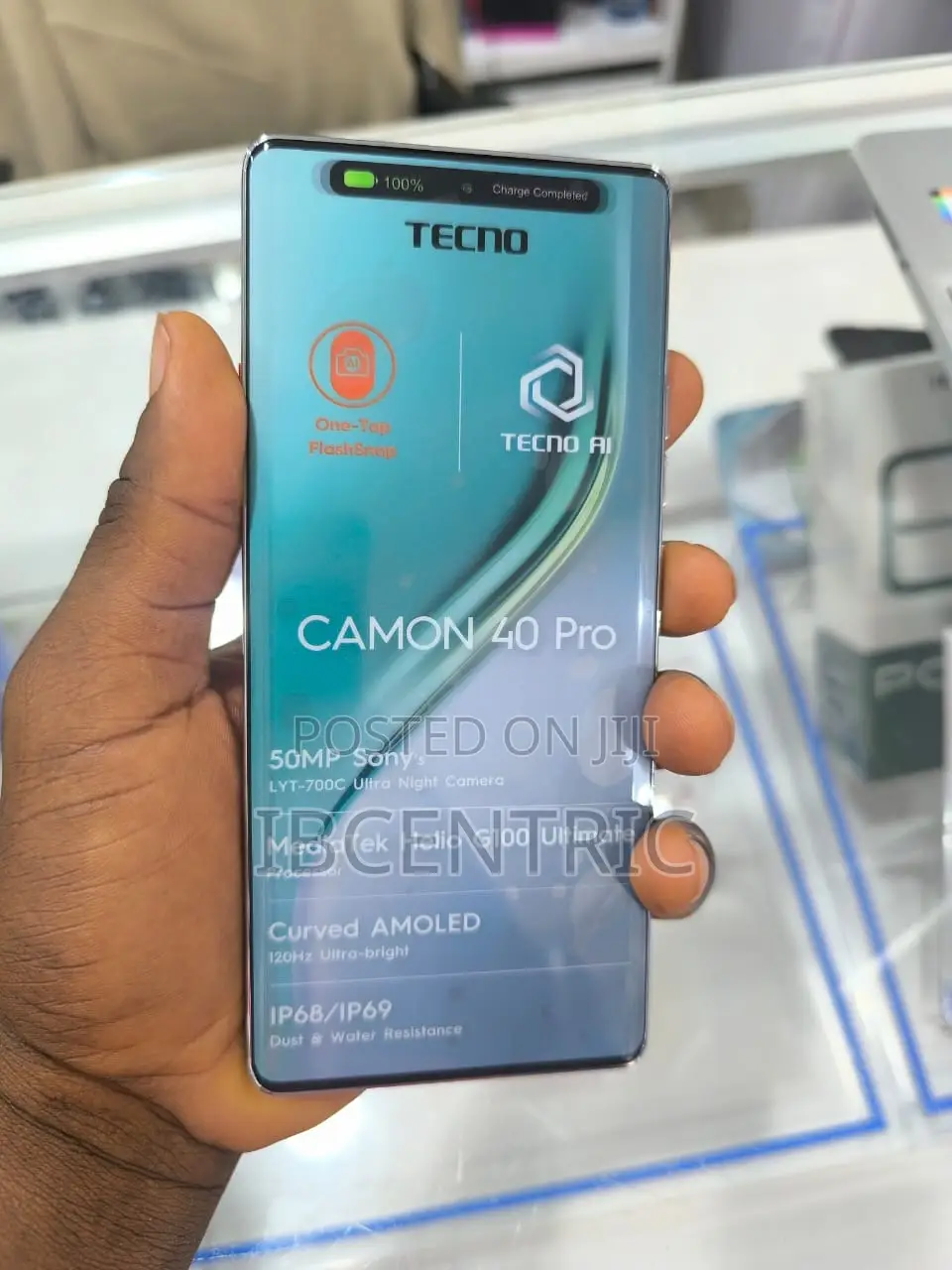 New Tecno Camon 40 Pro 256 GB Green