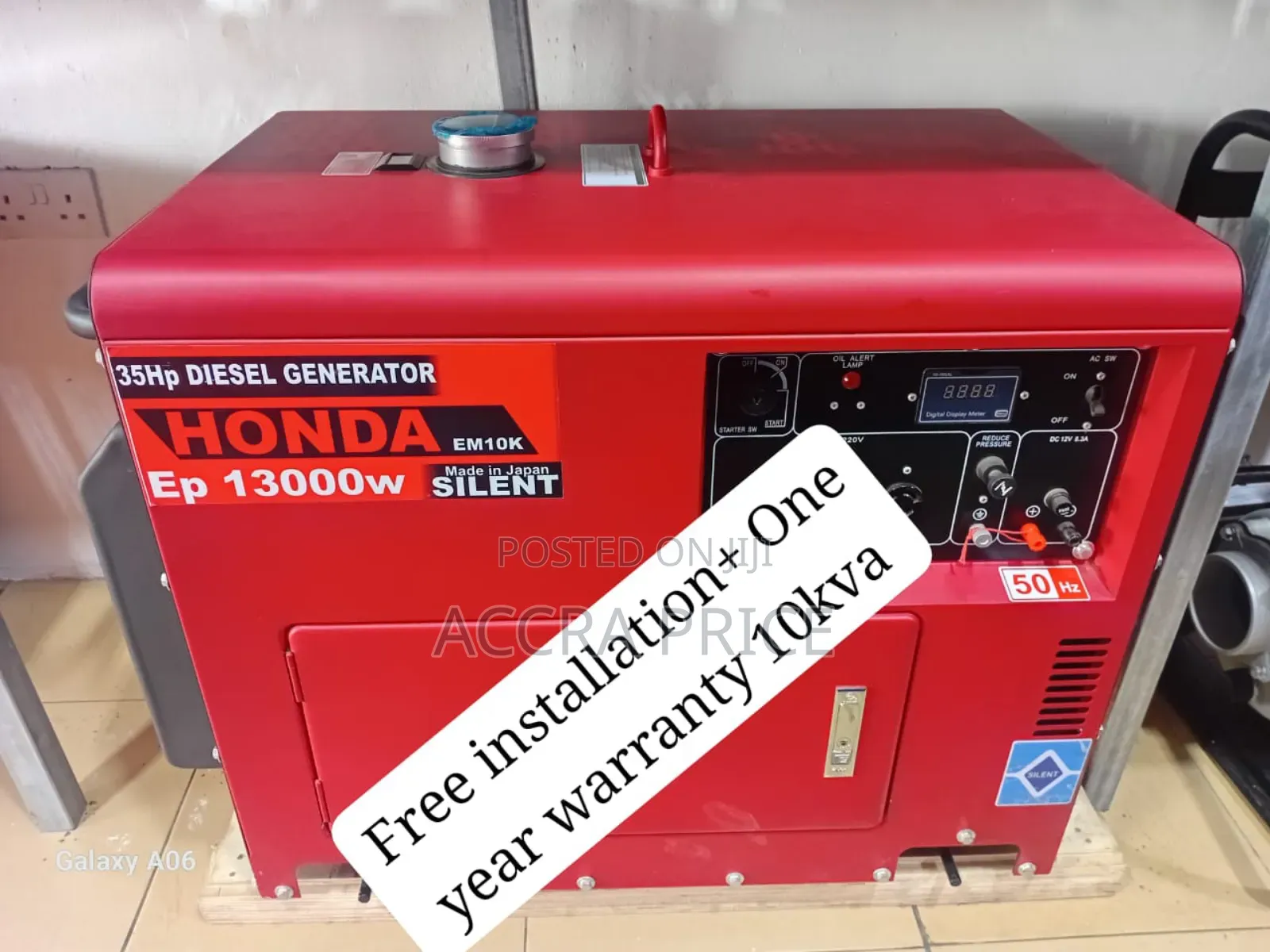 Power Without Compromise 10kva Honda Diesel Gen 10kva