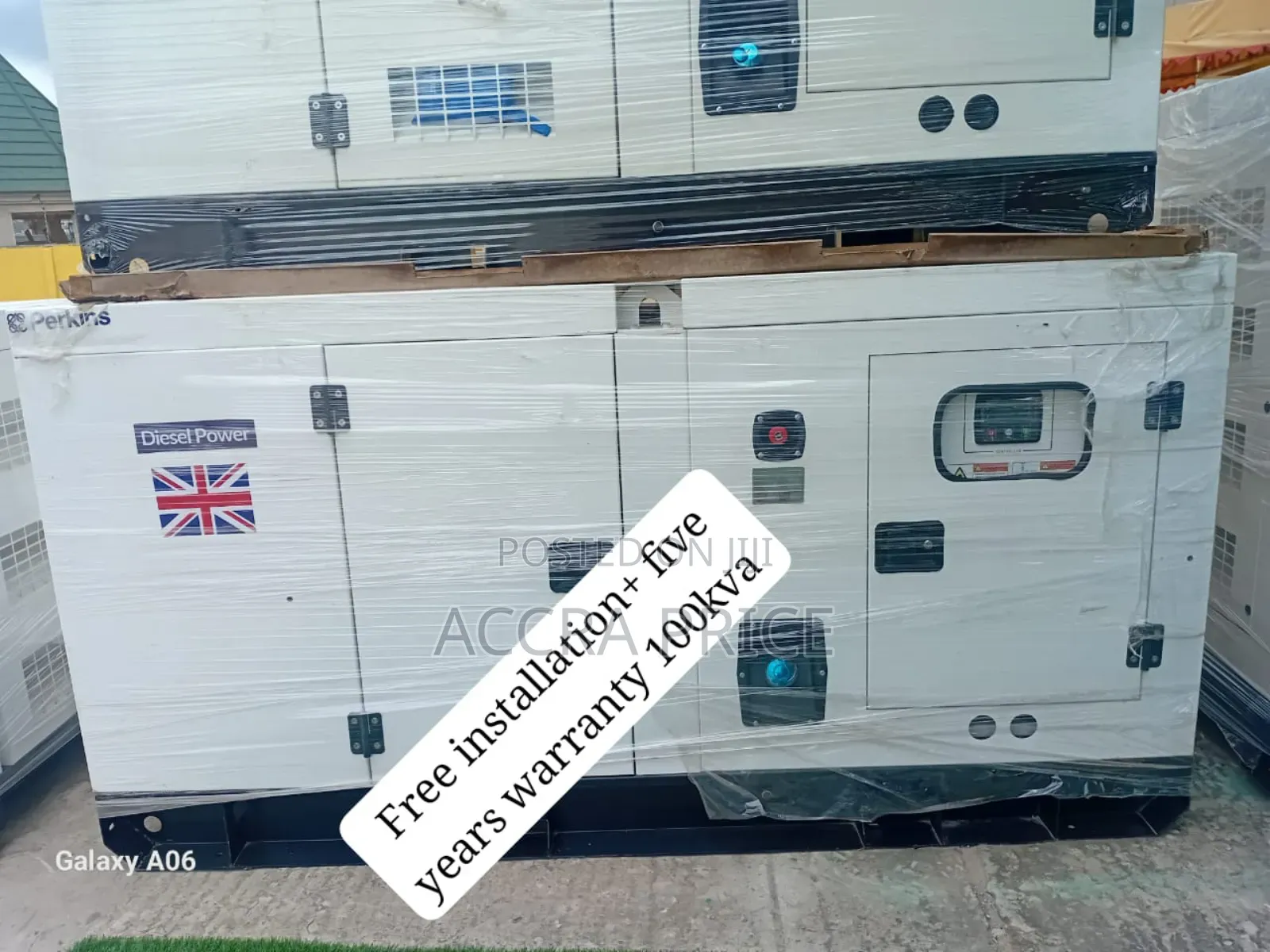 Power Without Compromise 100kva Perkins Diesel Gen 100kva
