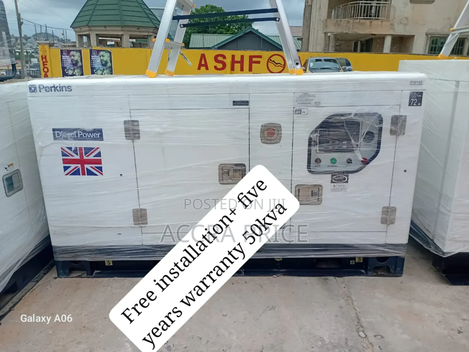 Power Without Compromise 50kva Perkins Diesel Gen 50kva
