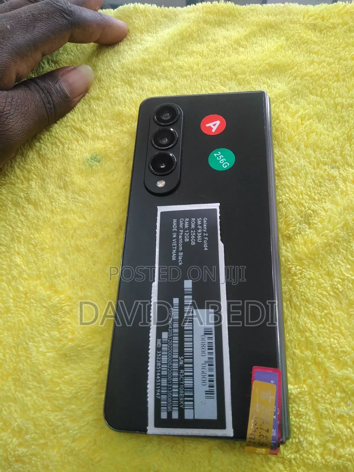 Samsung Galaxy Z Fold4 256 GB Black