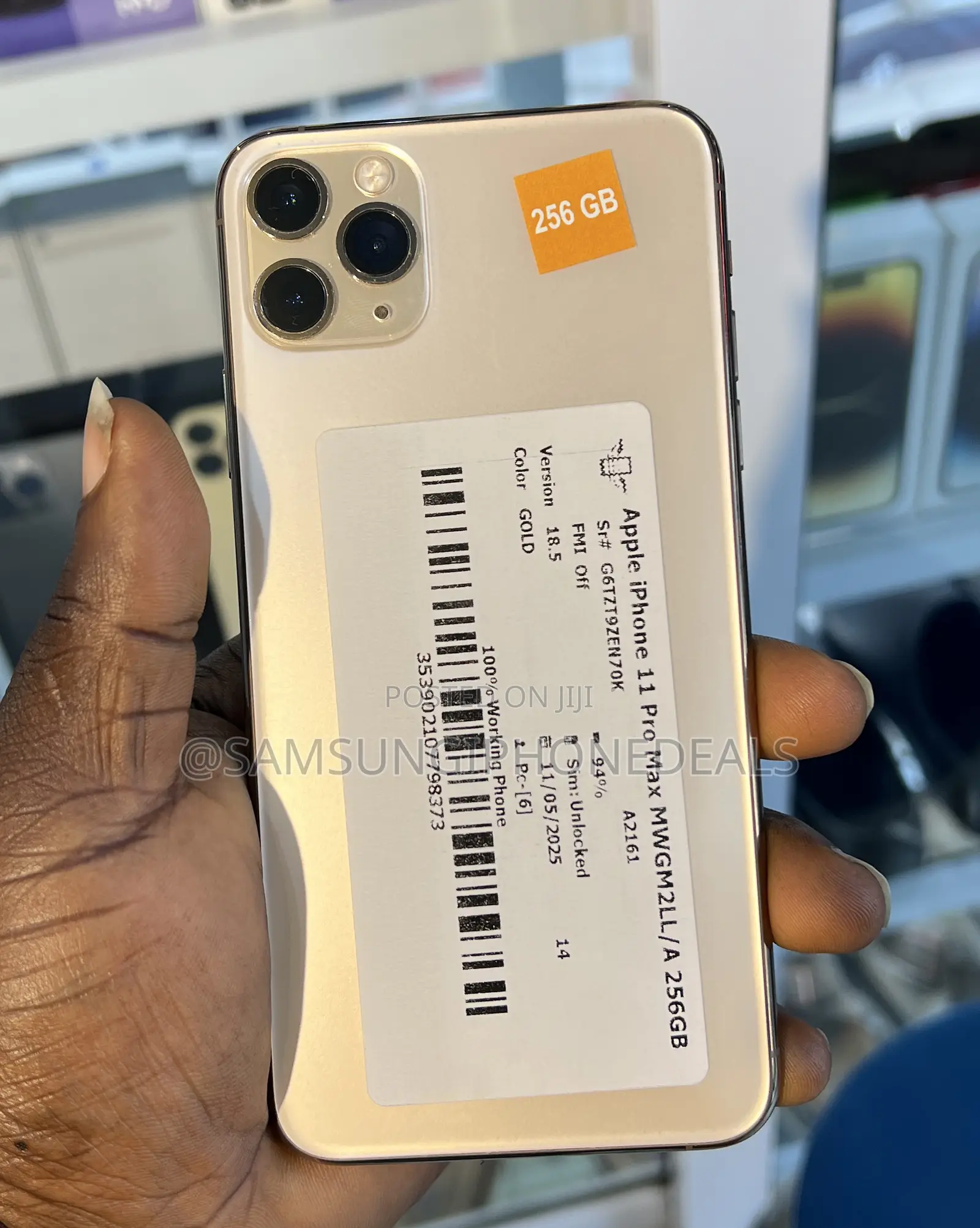 Apple iPhone 11 Pro Max 256 GB Gold