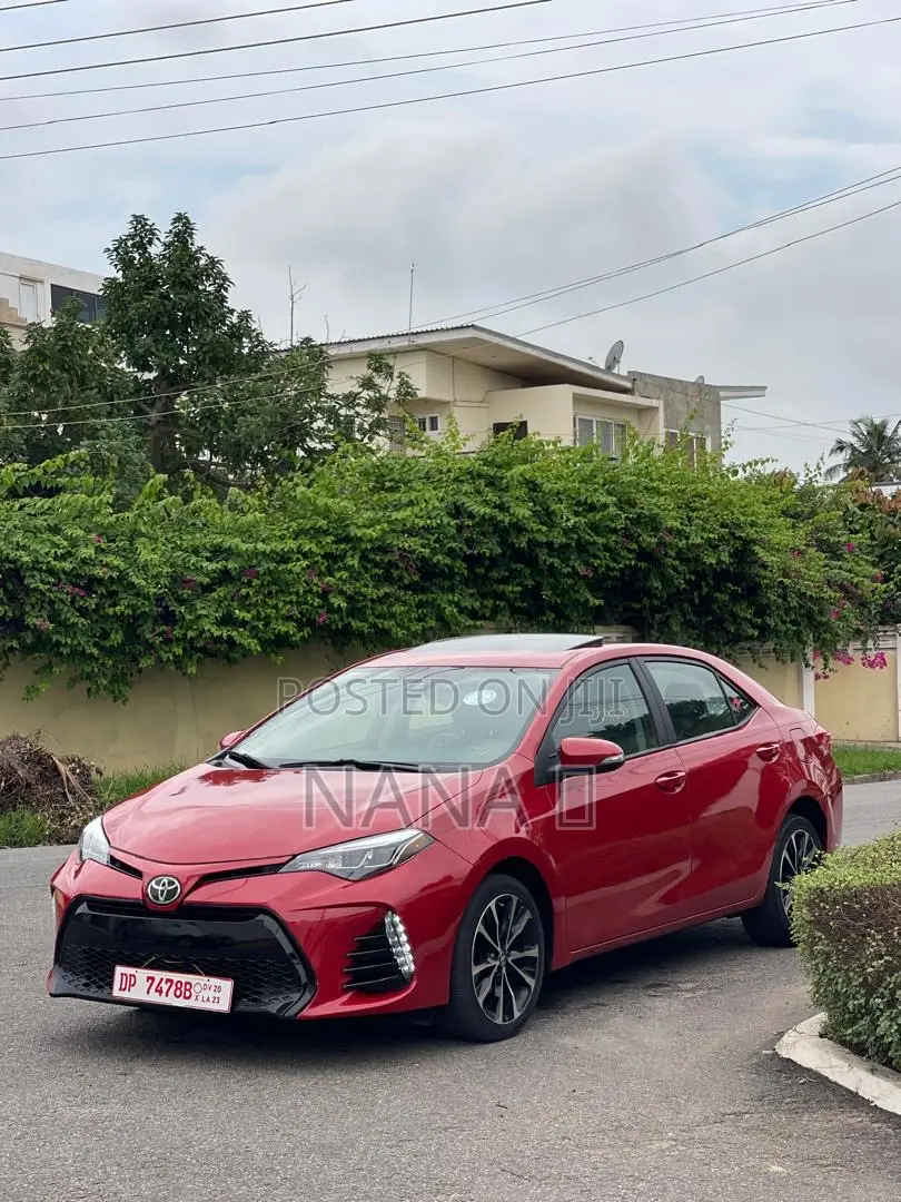Toyota Corolla SE Special Edition 4dr Sedan (1.8L 4cyl CVT) 2017 Red