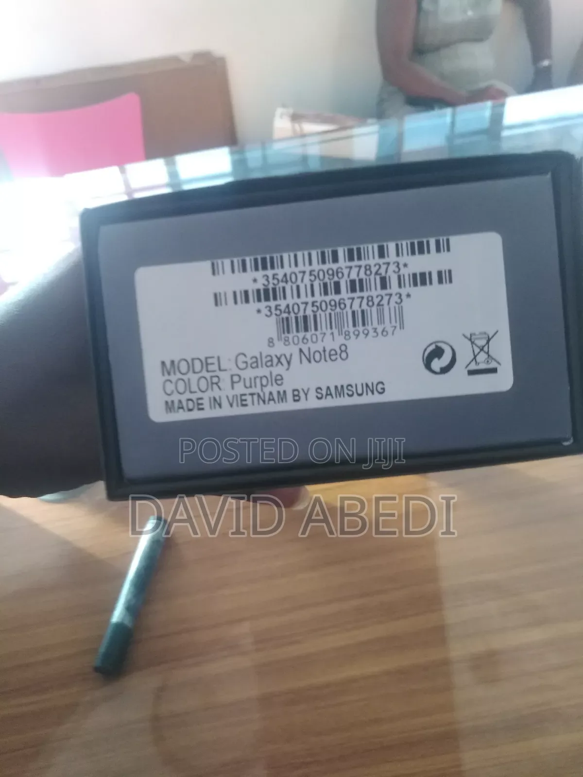 New Samsung Galaxy Note 8 128 GB Purple