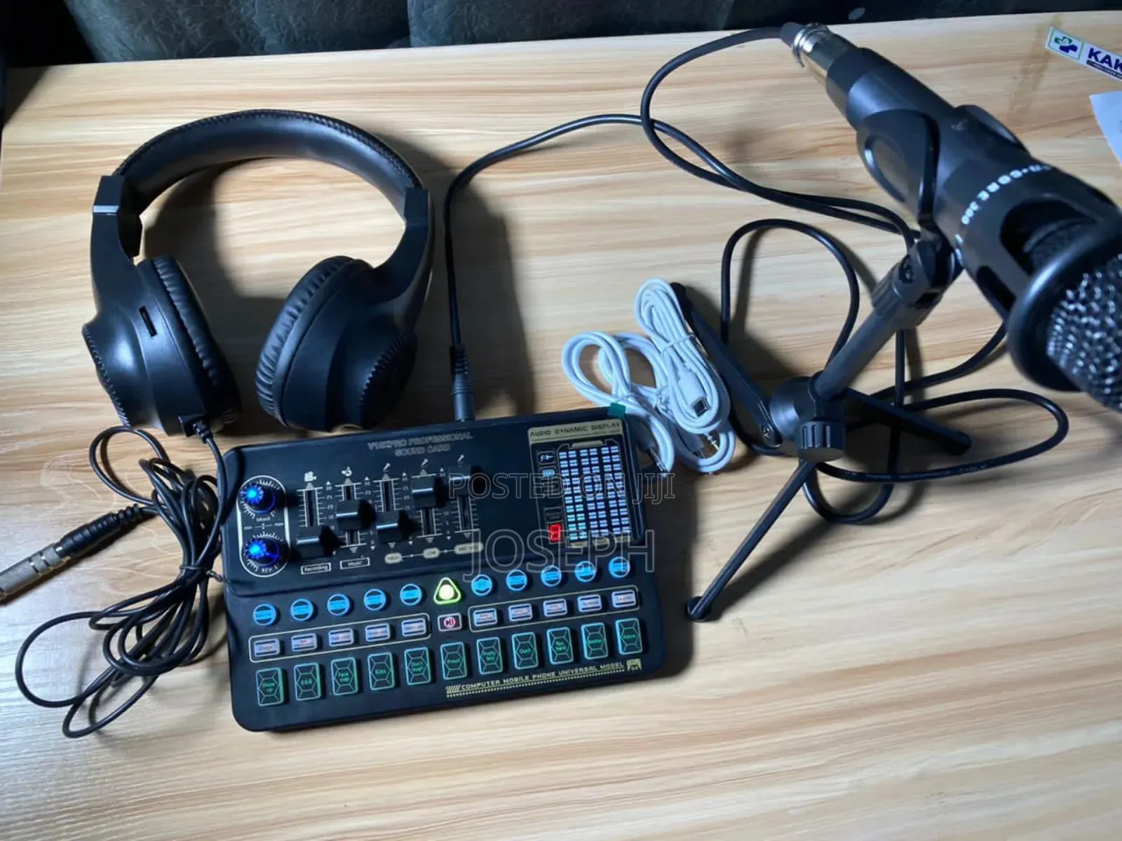 Recording Microphone Streaming Setup