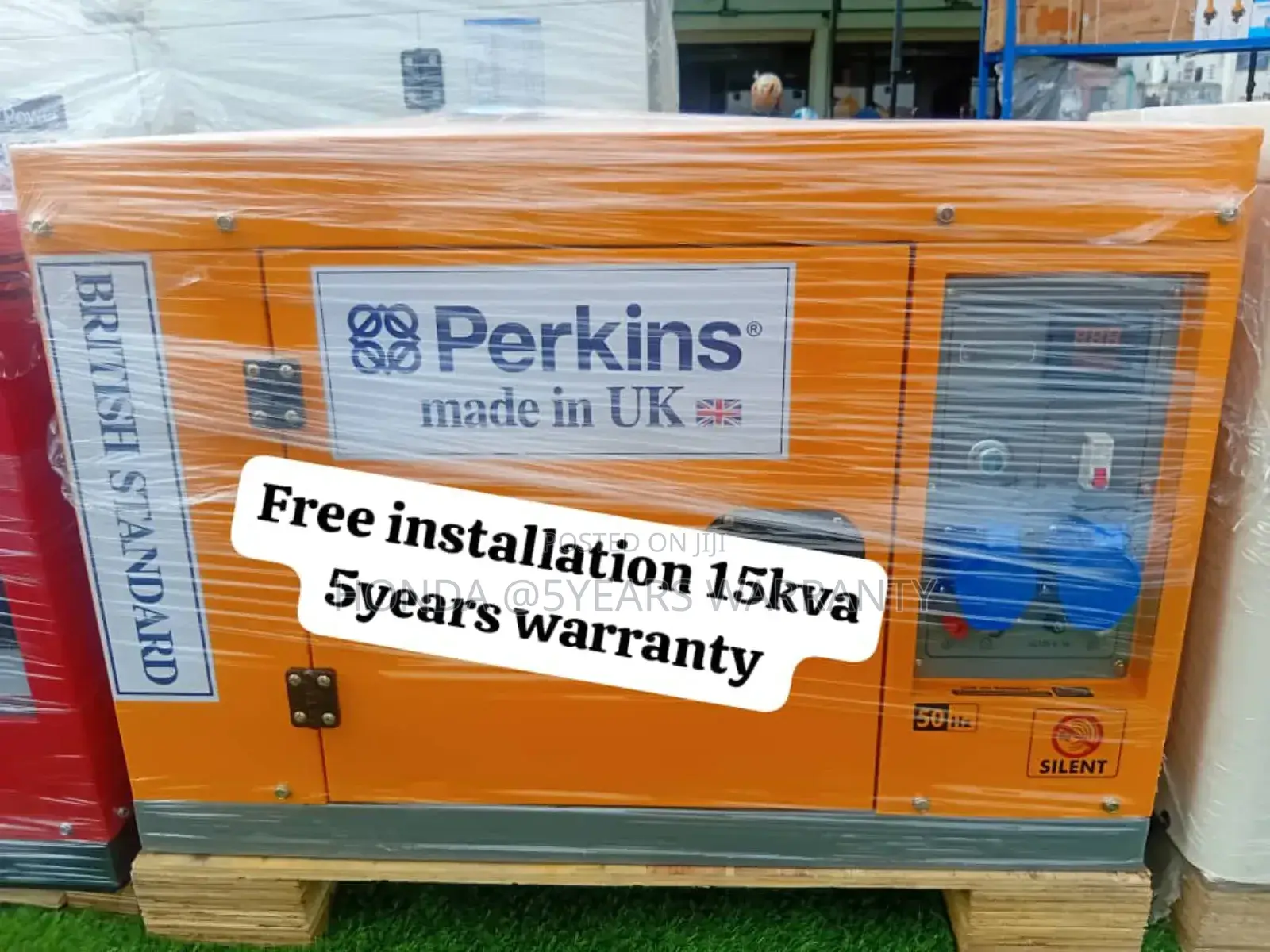 Amp Command Perkins 10kva 13000watts Diesel Generator