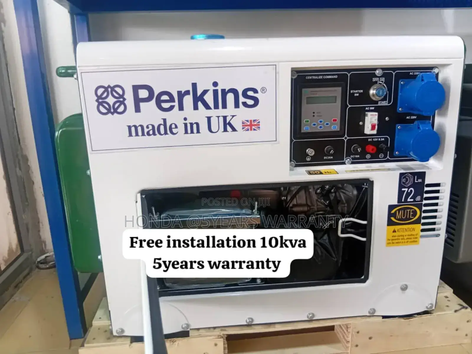Bravo Shield 10kva Diesel Generator Perkins Diesel
