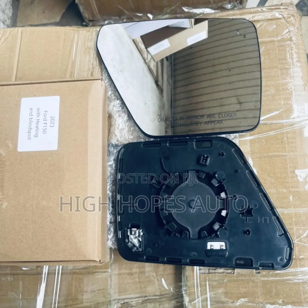 2023 F150 Mirror Glass With Heating and Blind Spot Sensor