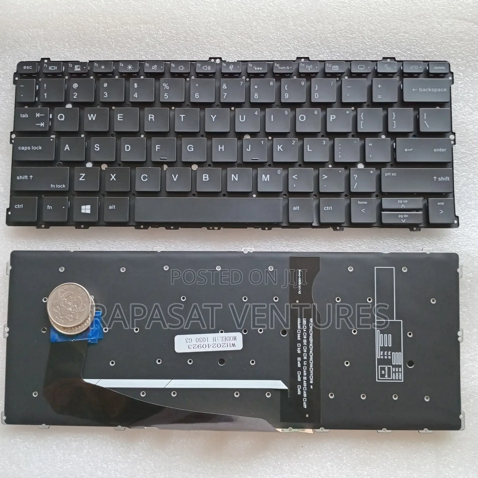 Hp 1030 G3 Backlit Keyboard