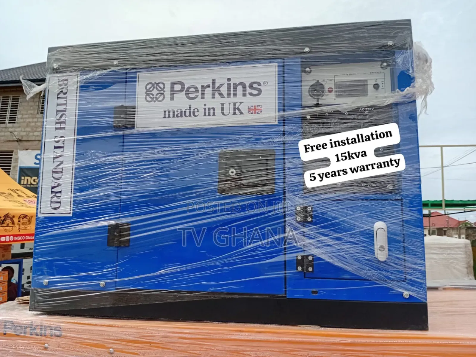 Orionpower 15kva Silent Perkins 15kva Diesel
