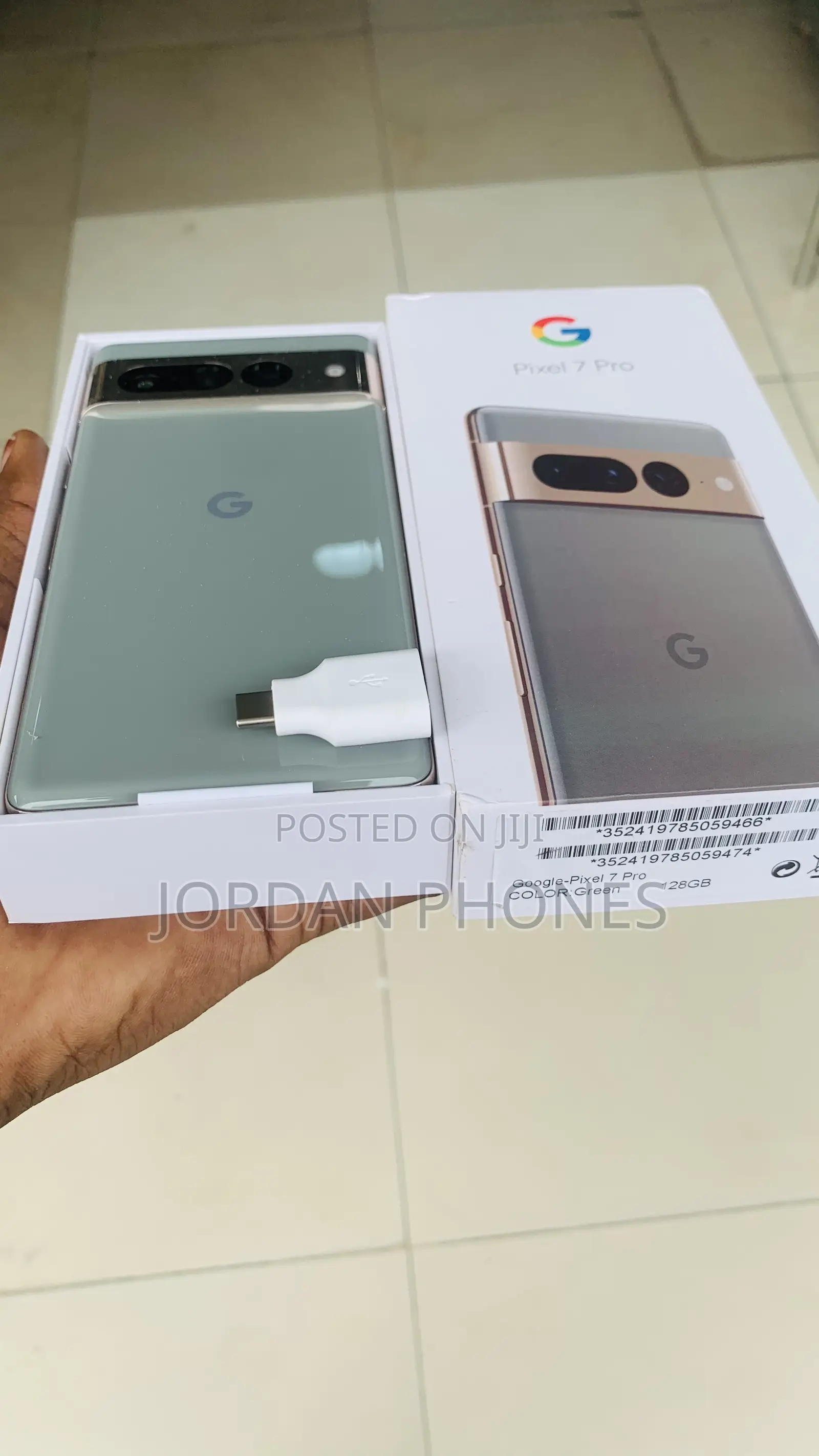 New Google Pixel 7 Pro 128 GB Green