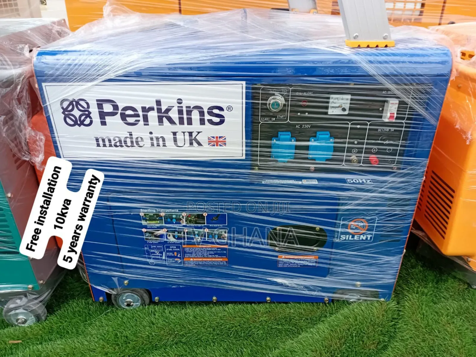 Suprawatt 10kva Silent Perkins 10kva Diesel