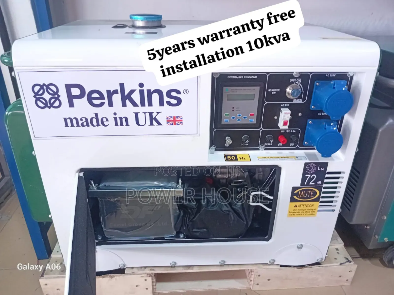 Prestige Prime 10kva Perkins Generator Perkins Generator