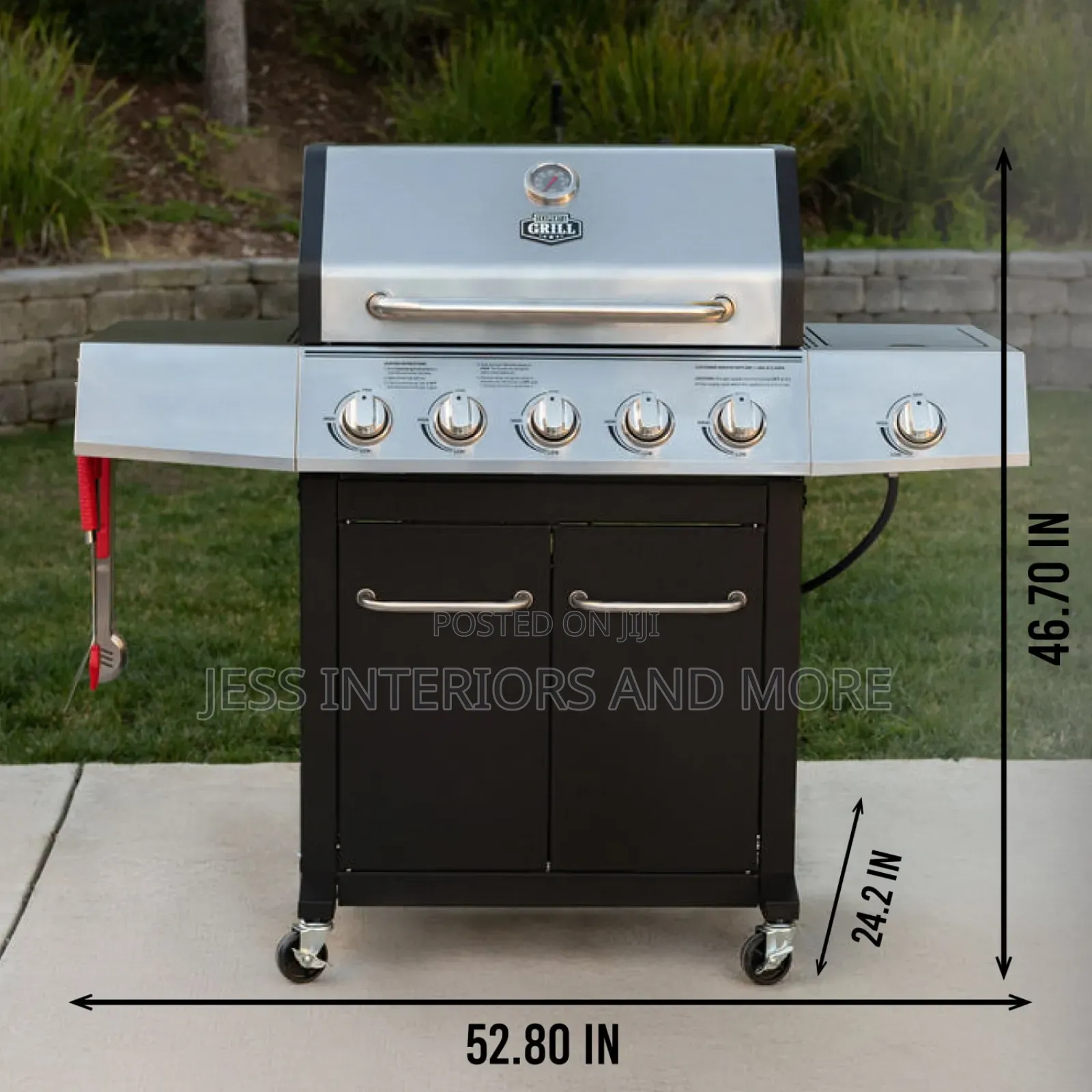 Expert Grill 5-Burner Gas BBQ Grill