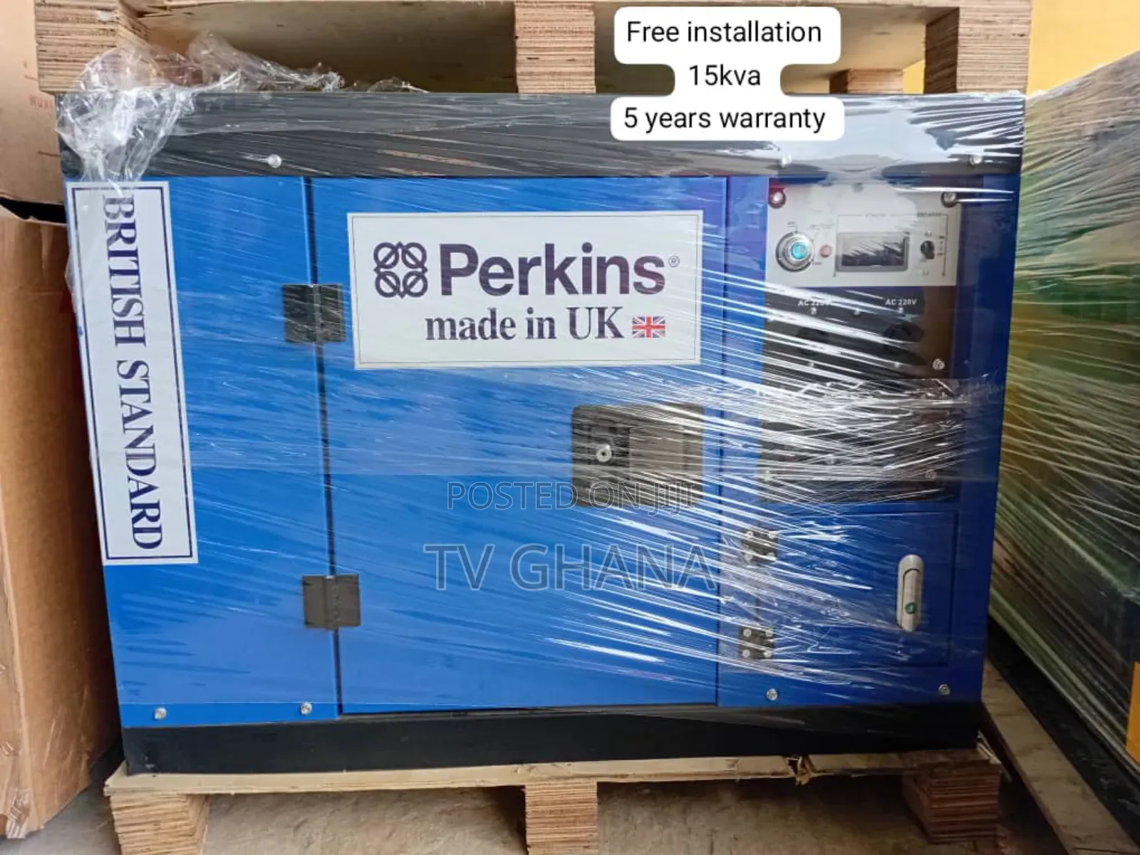 Eliteguard 15kva Silent Perkins 15kva Diesel