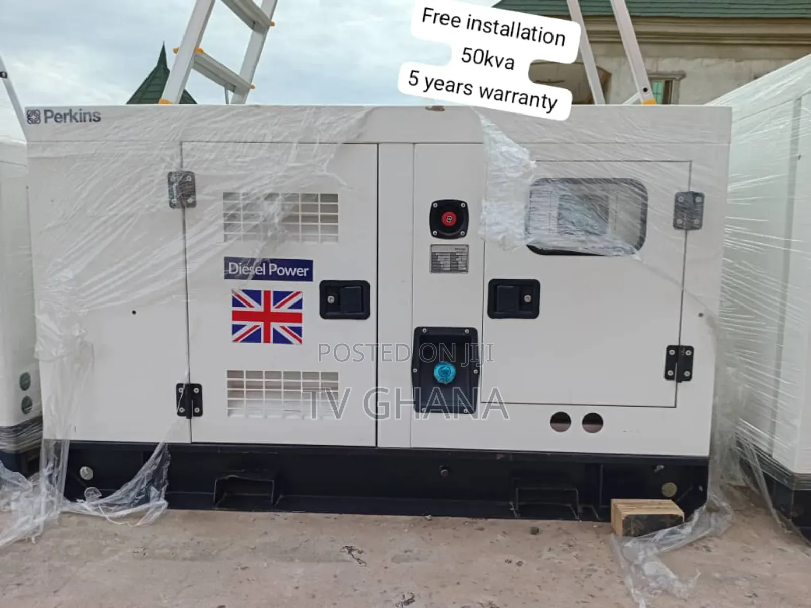 Caelumforge 50kva Silent Perkins 50kva Diesel