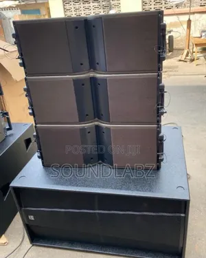 3pieces of 12inches Kara Line Array Speakers & Martins Bass
