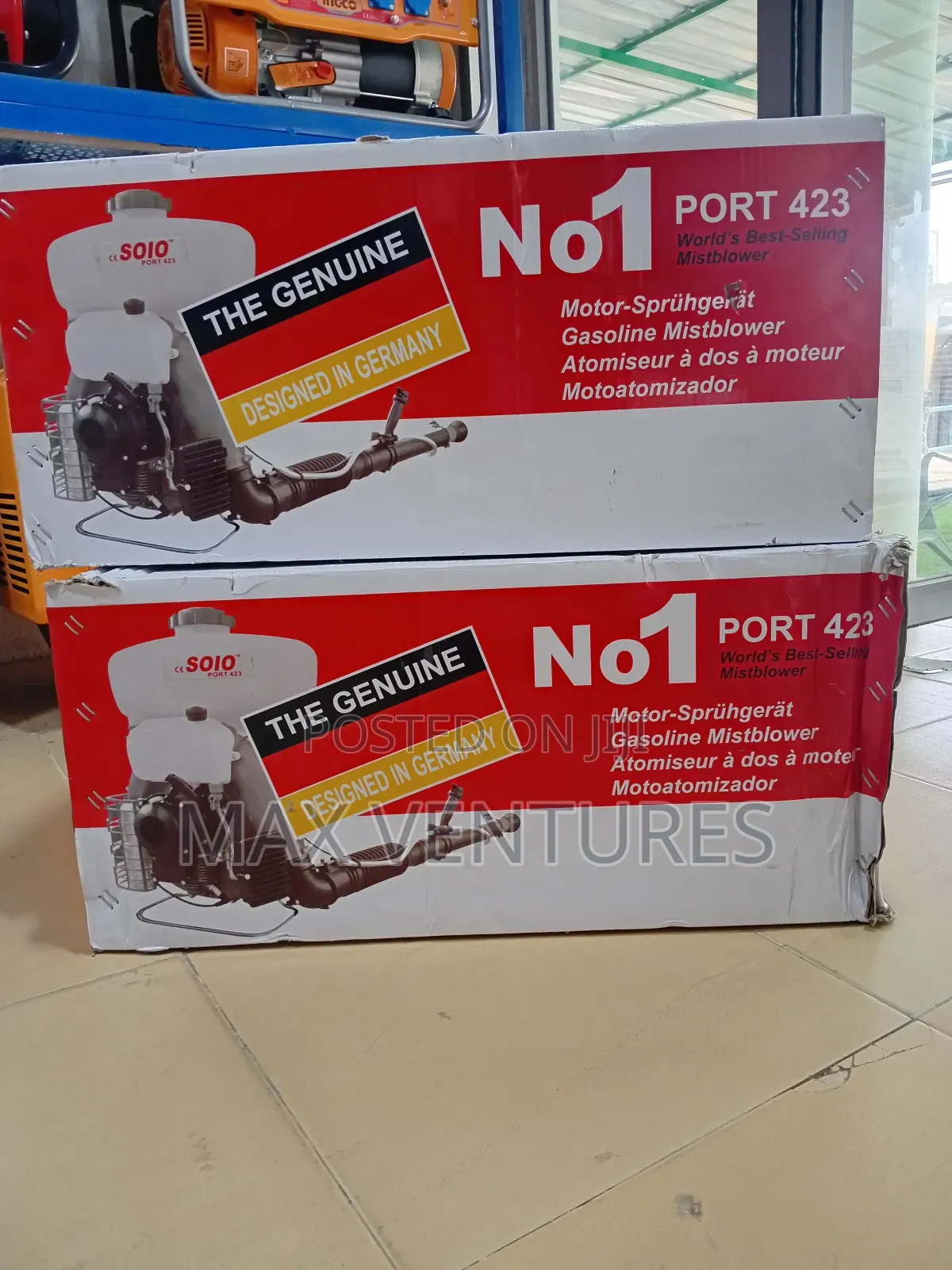 Solo Port 423 Brand New Mist Blower Solo Port 423 Vantage