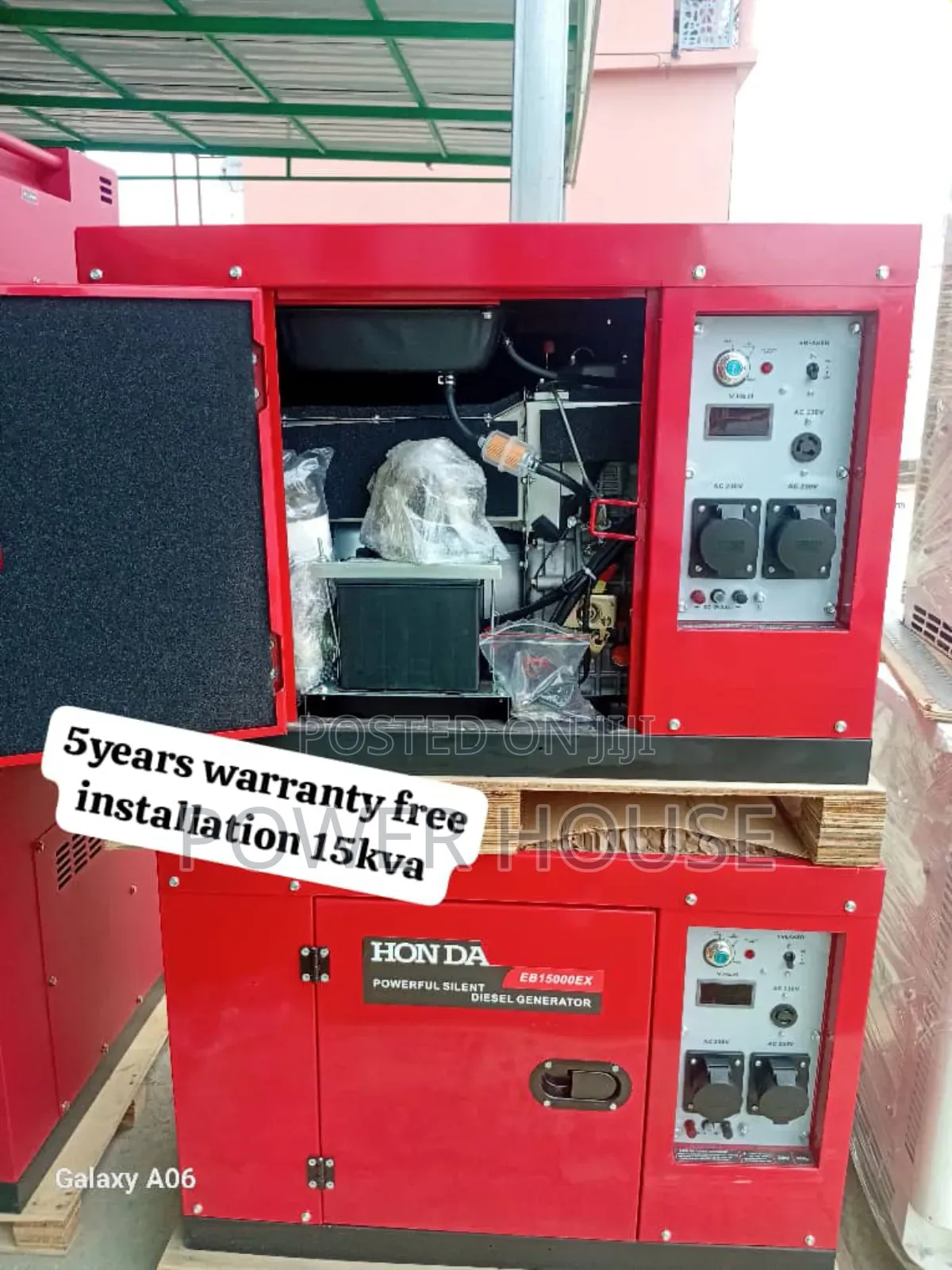 Quantum Relay Diesel Generator Honda 15kva 16500watts
