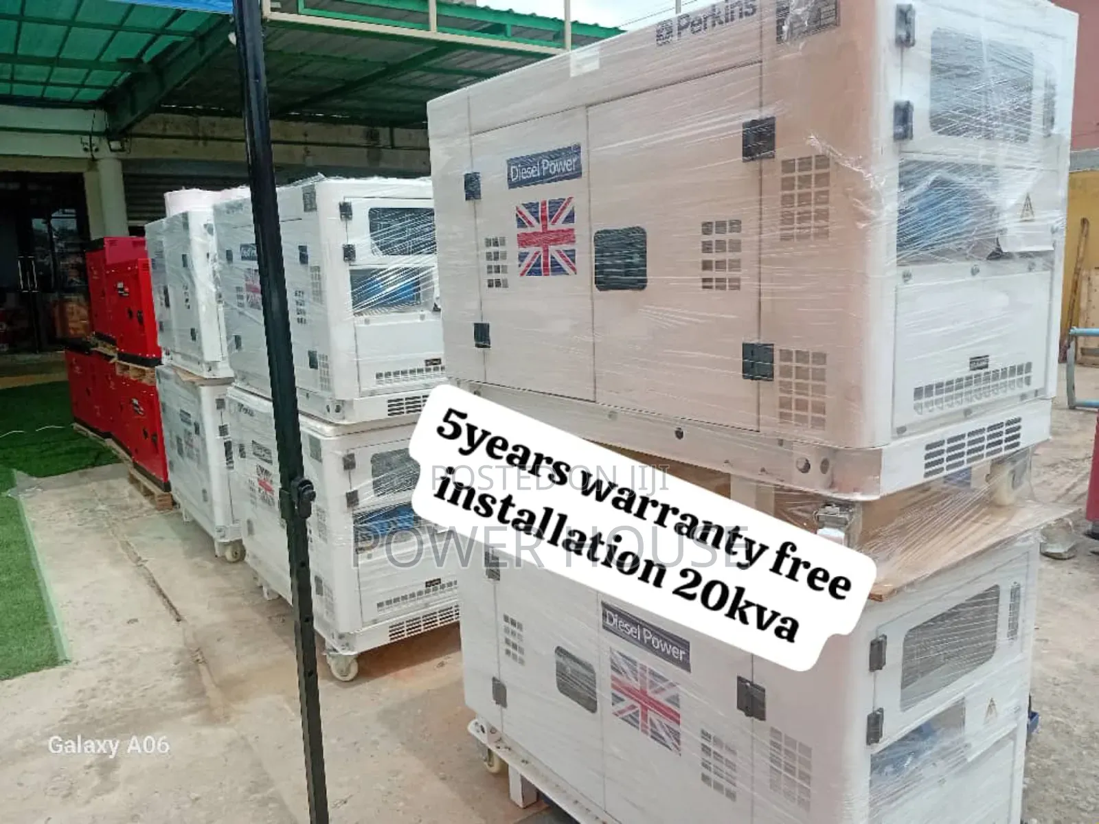 Radiant Core 20kva Diesel Perkins Generator 20kva Diesel